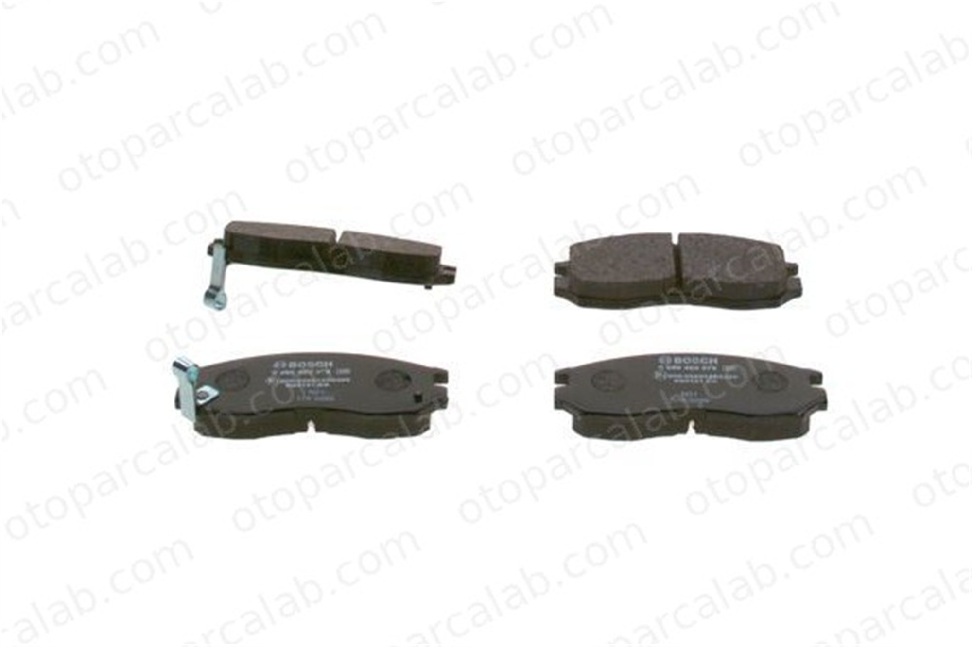 BOSCH 0 986 460 979 Fren Disk Balata Ön MITSUBISHI GALANT VI GALANT VI Sedan 58101M2A01 AY040MT004