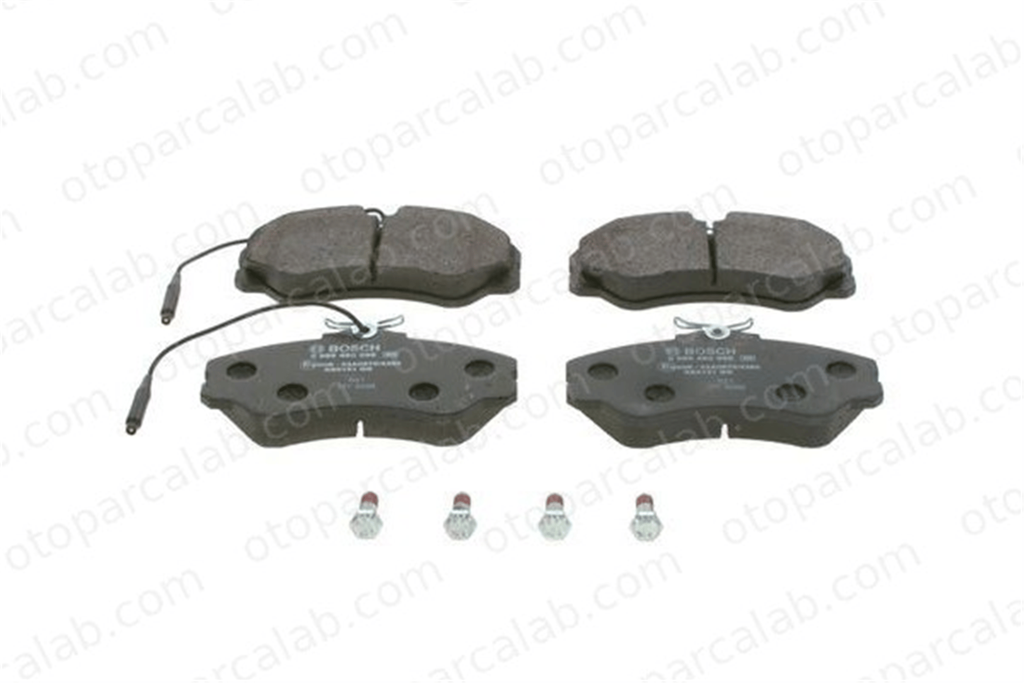 BOSCH 0 986 460 998 Fren Disk Balata Ön CITROËN C25 Panelvan/Van C25 Minibüs/Otobüs 9940999 9941207