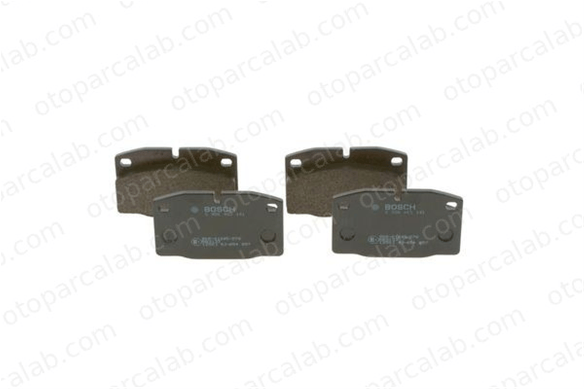 BOSCH 0 986 465 141 Fren Disk Balata Ön OPEL KADETT E Hatchback KADETT E 1605536 1605788