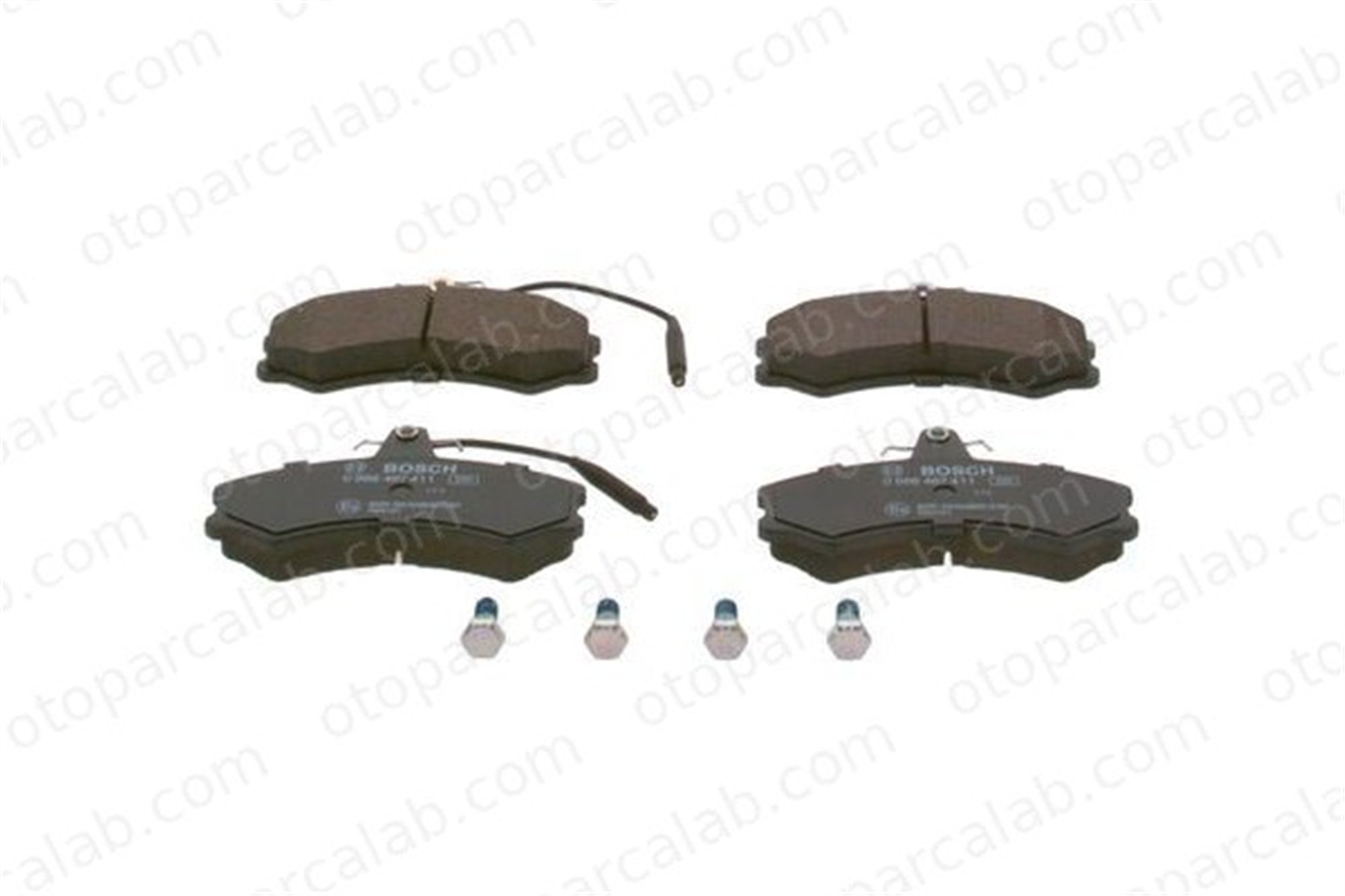 BOSCH 0 986 467 411 Fren Disk Balata Ön FIAT DUCATO Panorama DUCATO Panelvan/Van 71770950 9938205