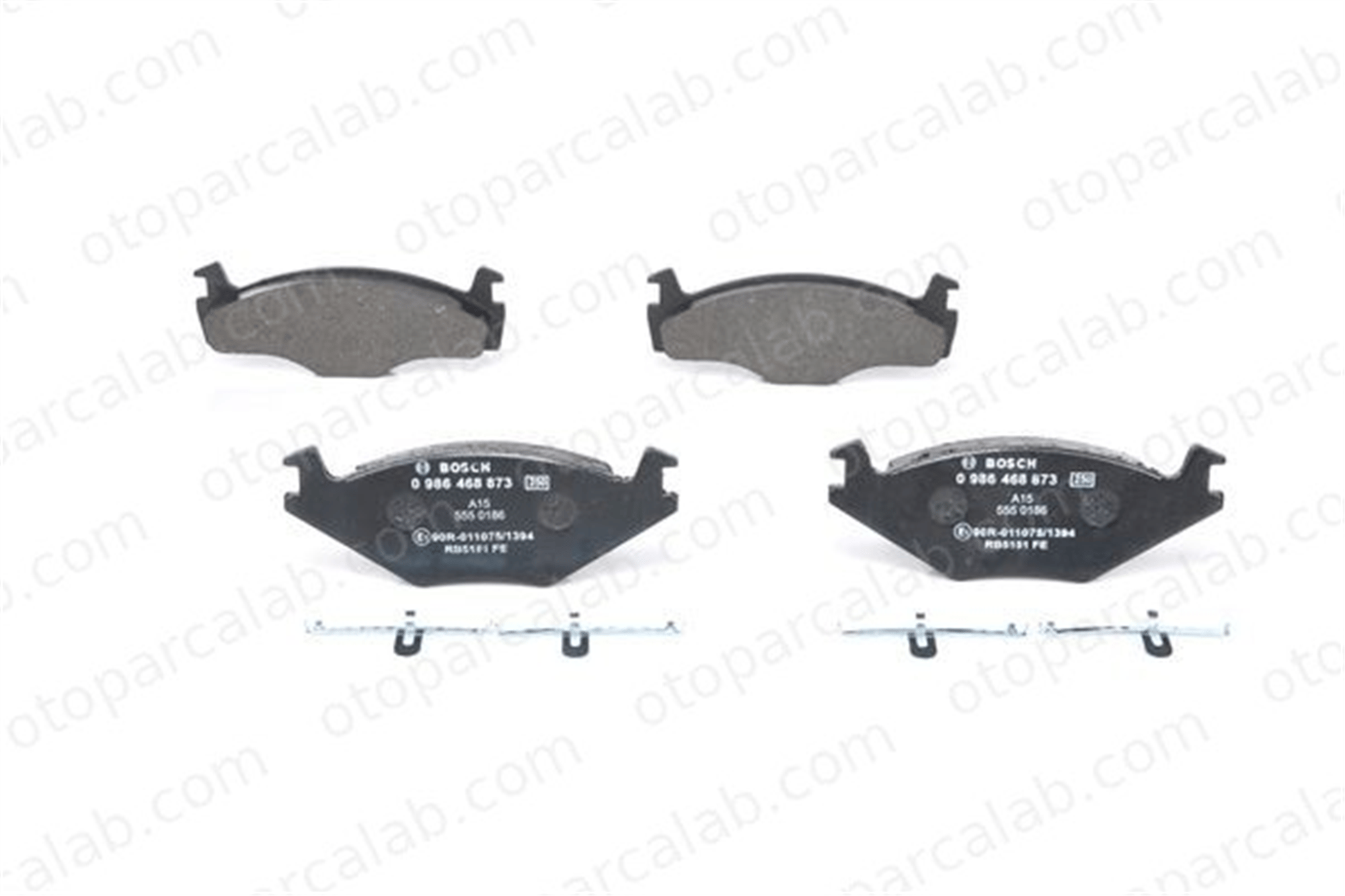 BOSCH 0 986 468 873 Fren Disk Balata Ön VW GOLF II JETTA II 1H0698151 191698151J