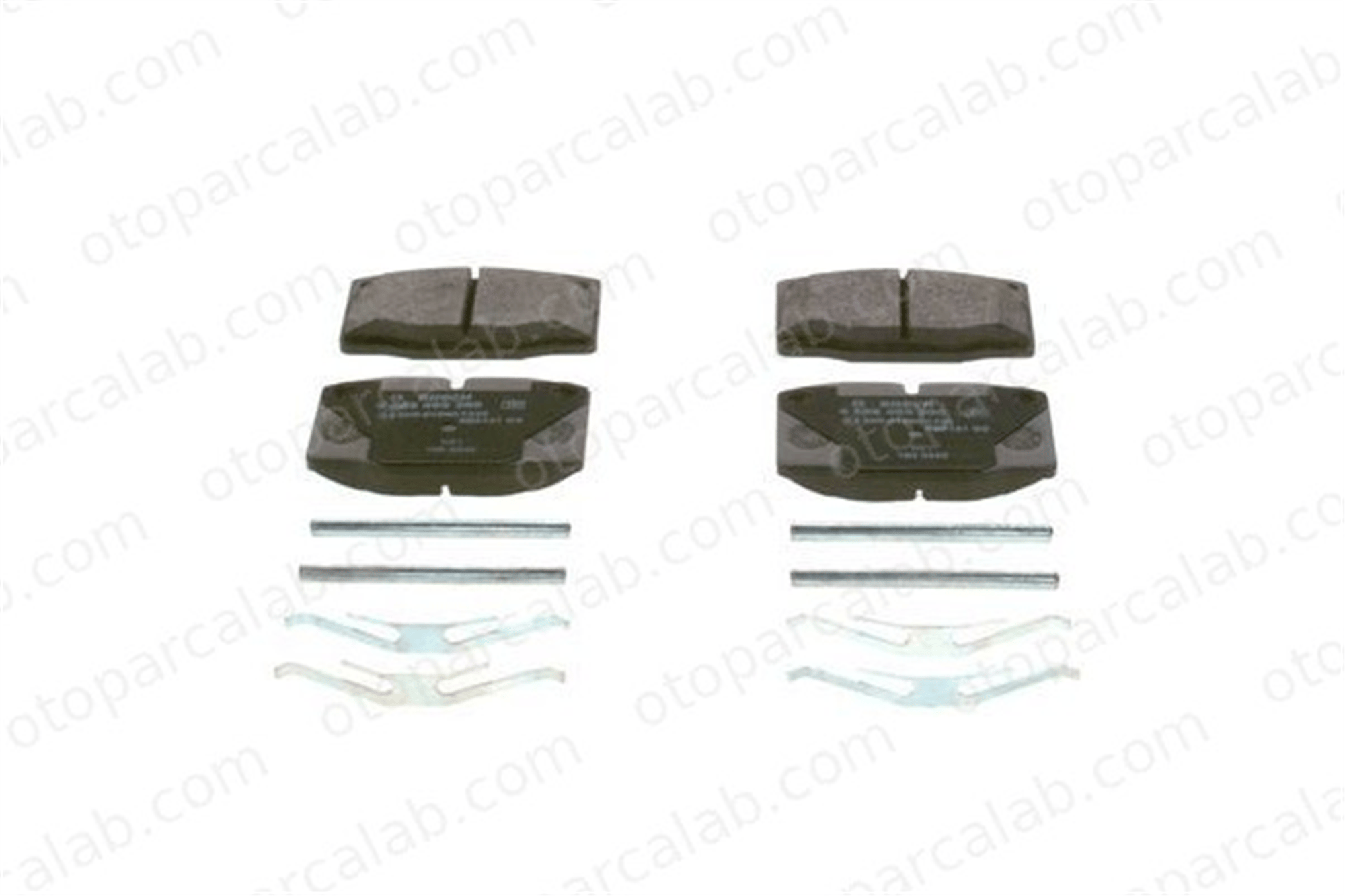BOSCH 0 986 469 390 Fren Disk Balata Ön OPEL KADETT E Hatchback KADETT E 1605586 1605788