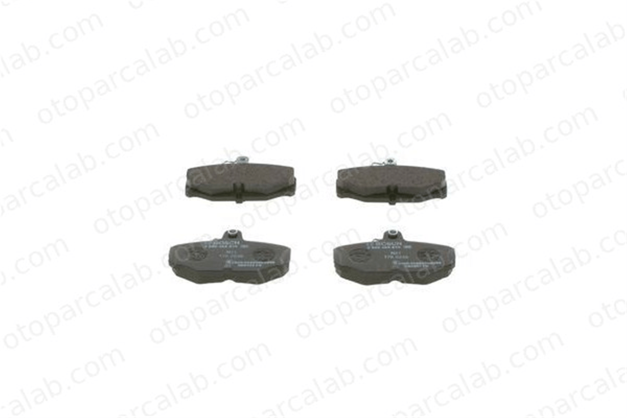 BOSCH 0 986 469 810 Fren Disk Balata Arka FORD SIERRA II SIERRA II Hatchback D85GB2M008AG 6155610