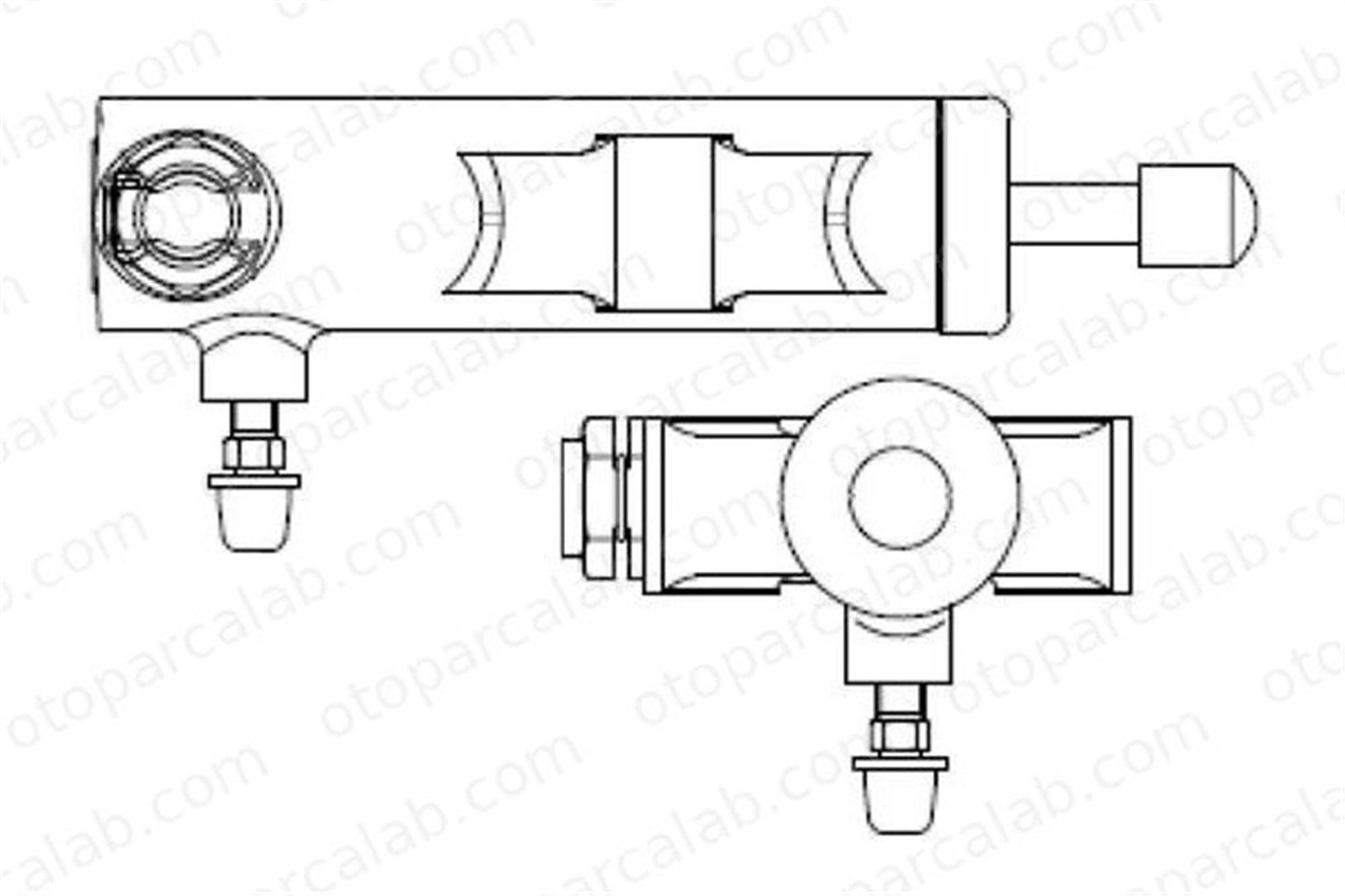 BOSCH 0 986 486 597 Debriyaj Merkezi Alt FIAT PANDA 500 46547126 55183388
