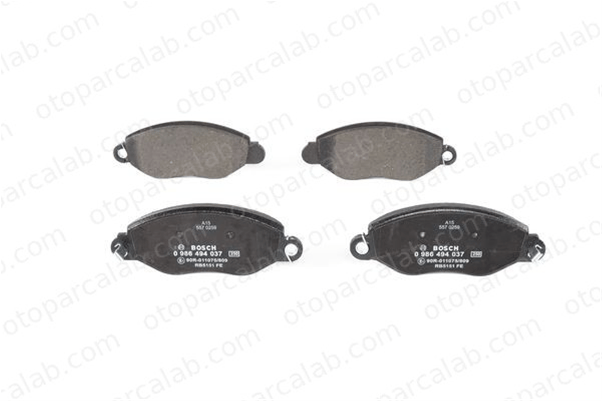 BOSCH 0 986 494 037 Fren Disk Balata Ön FORD TRANSIT Minibüs/Otobüs TRANSIT Panelvan/Van 1C1J2K021AC 1465168
