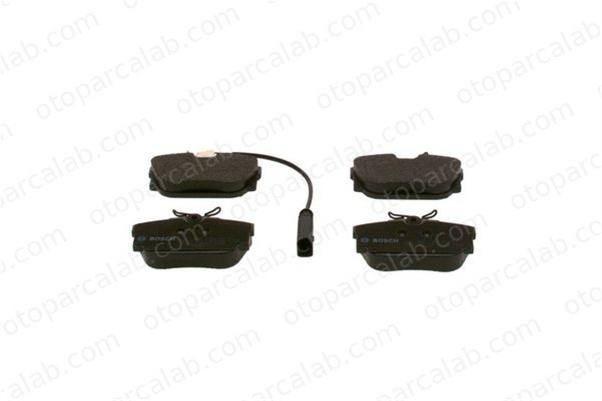 BOSCH 0 986 494 051 Fren Disk Balata Arka VW TRANSPORTER T4 Minibüs/Otobüs TRANSPORTER T4 Panelvan/Van 1133448 701698451C