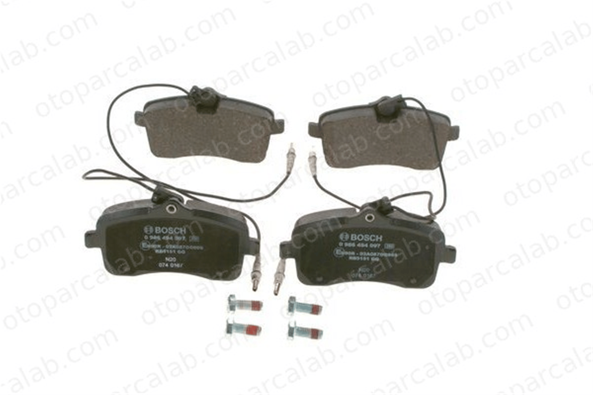 BOSCH 0 986 494 097 Fren Disk Balata Ön PEUGEOT 407 SW 407 425277 425332