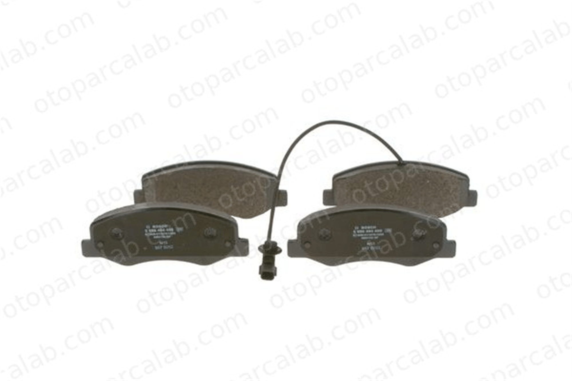BOSCH 0 986 494 499 Fren Disk Balata Arka RENAULT MASTER III Panelvan/Van OPEL MOVANO B Panelvan/Van 440600866R 440600941R