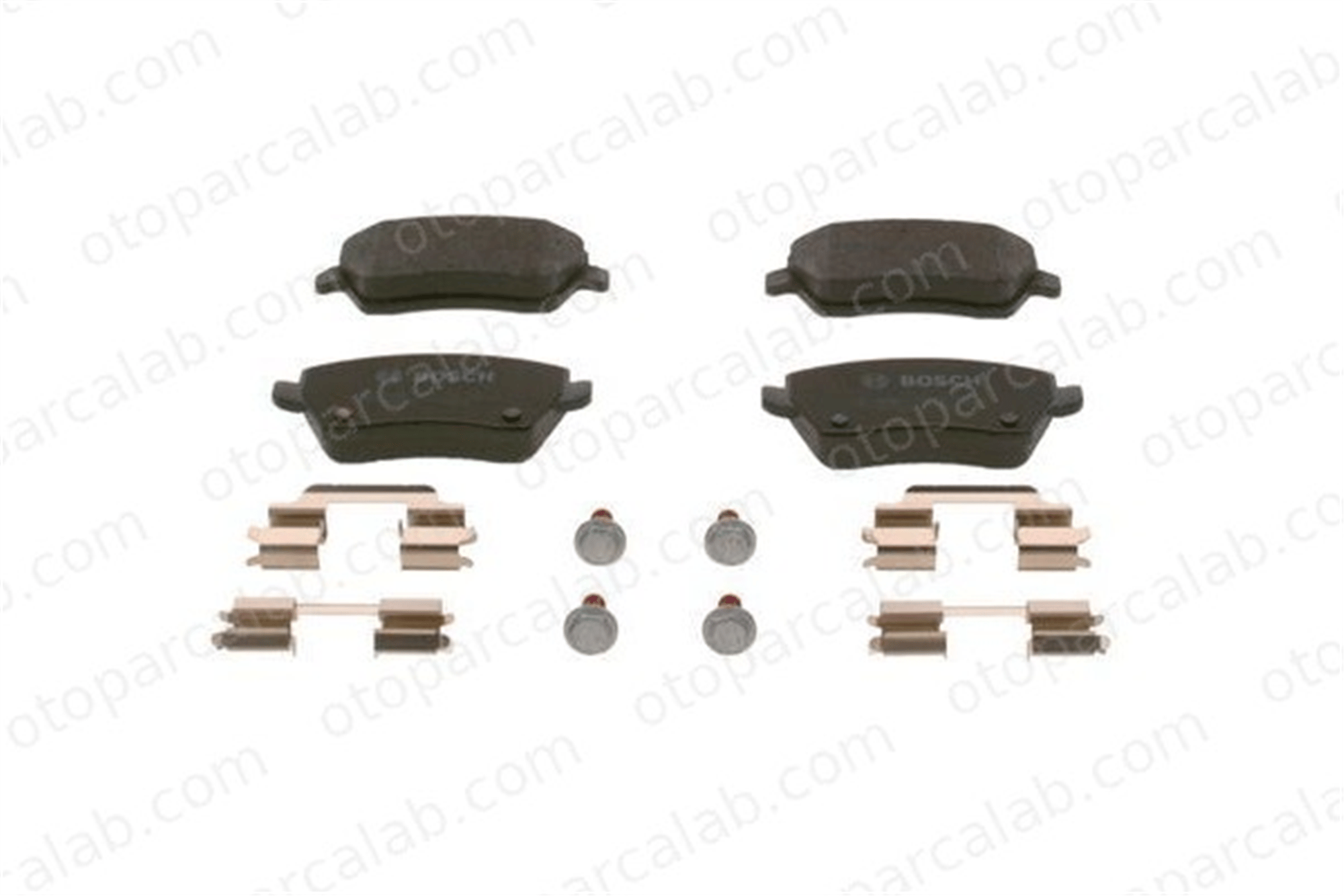 BOSCH 0 986 494 592 Fren Disk Balata Ön DACIA DUSTER RENAULT CLIO III 410608481R 410601817R