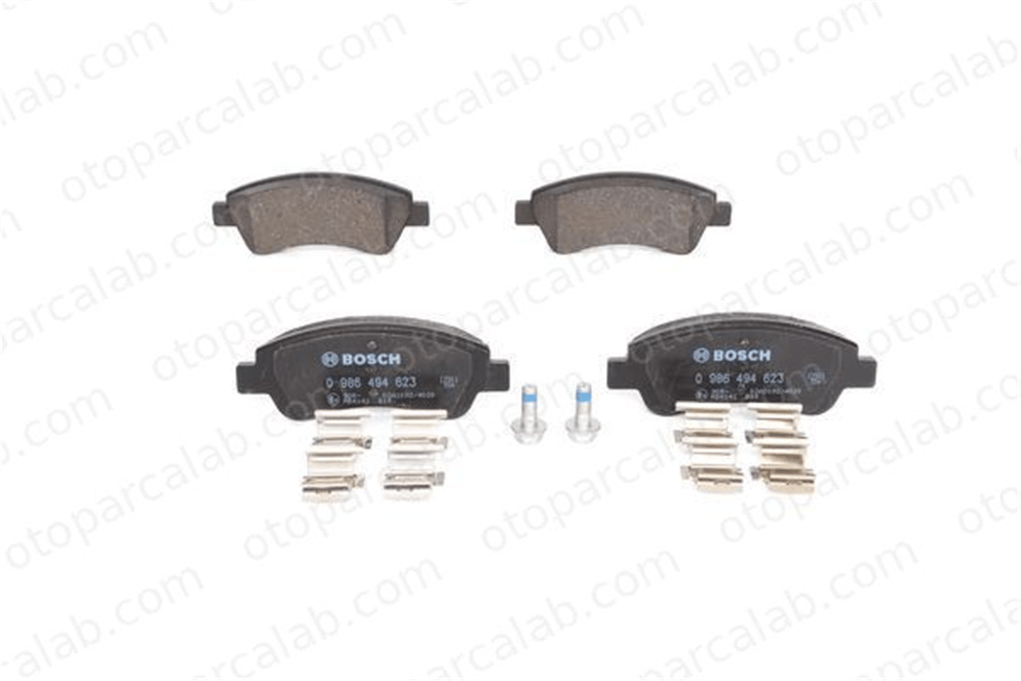 BOSCH 0 986 494 623 Fren Disk Balata Ön PEUGEOT 208 I CITROËN BERLINGO / BERLINGO FIRST MPV 1610489680 1611140680