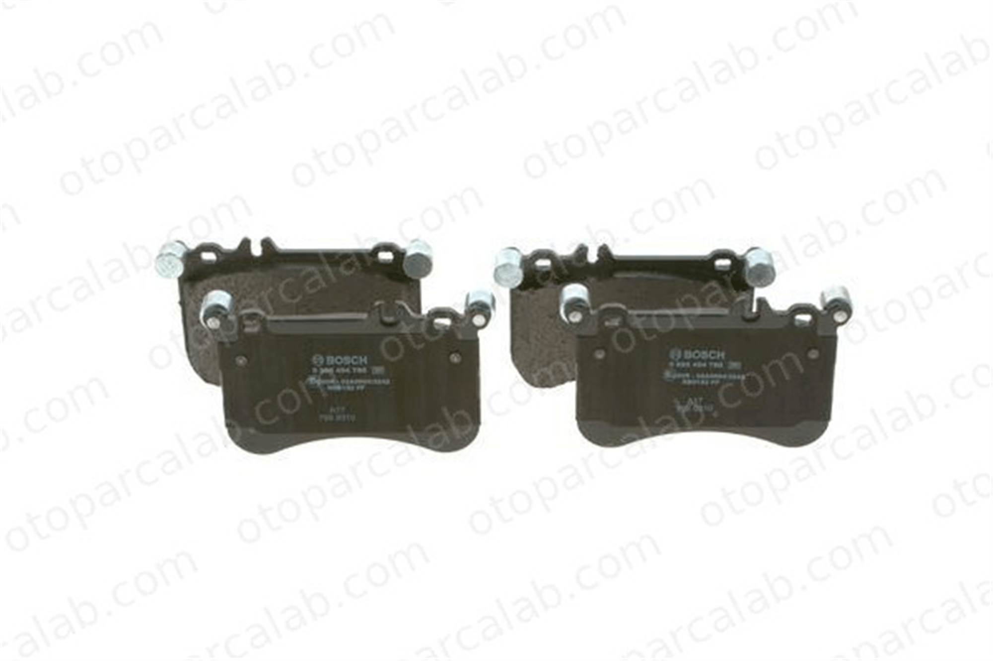 BOSCH 0 986 494 780 Fren Disk Balata Ön MERCEDES-BENZ CLS CLS Shooting Brake A0074209920 64201620
