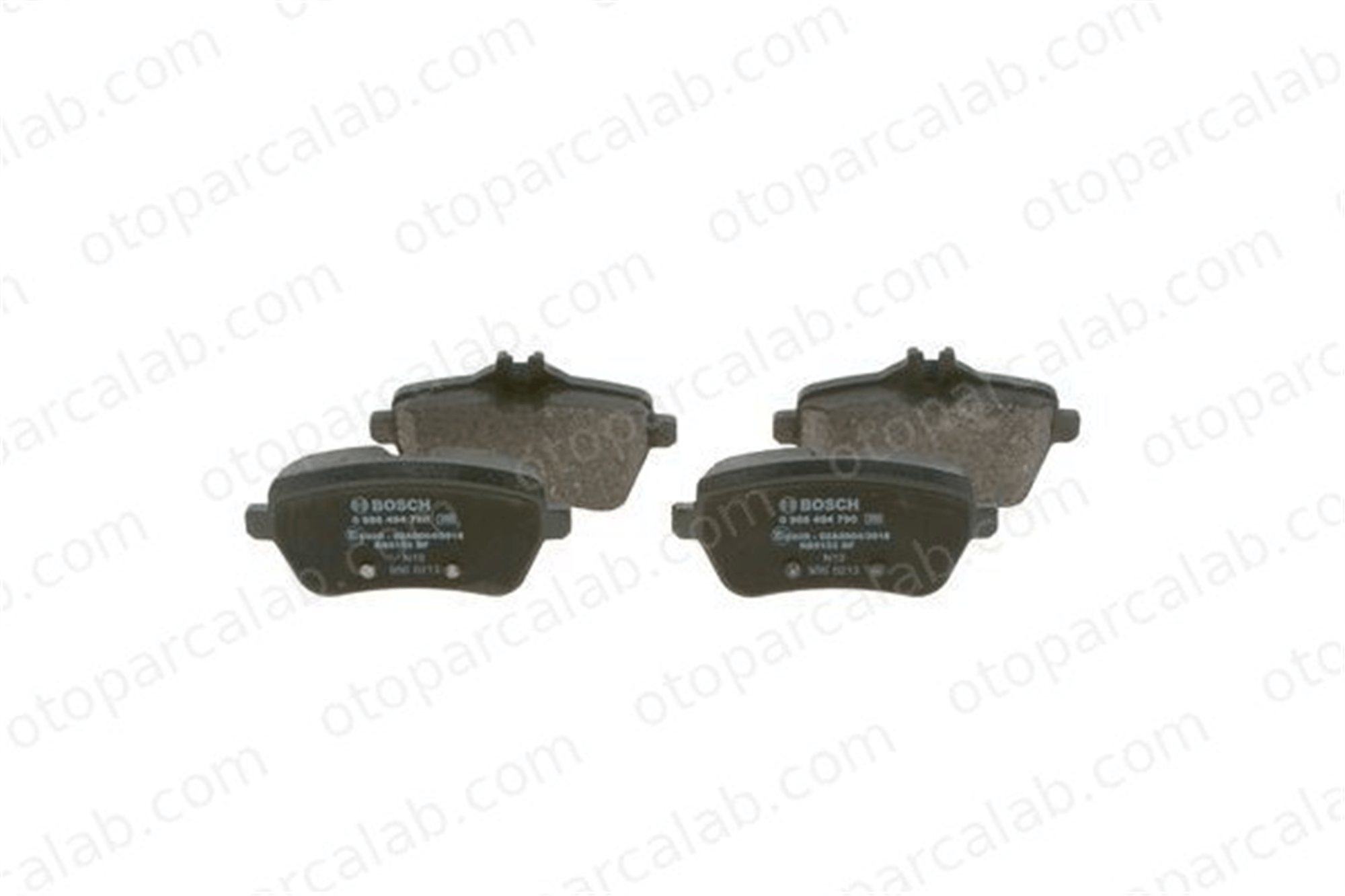 BOSCH 0 986 494 790 Fren Disk Balata Arka MERCEDES-BENZ S-SERISI S-SERISI Coupe A0084200820 74203420