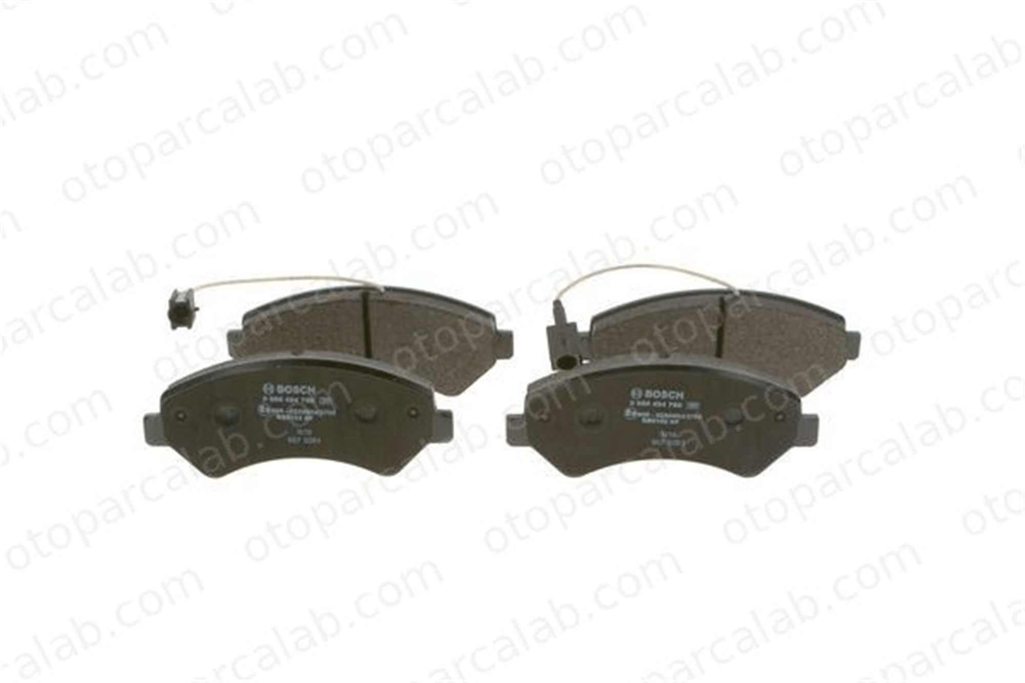 BOSCH 0 986 494 799 Fren Disk Balata Ön CITROËN JUMPER Panelvan/Van JUMPER Platform şasi 1607878780 1617284580