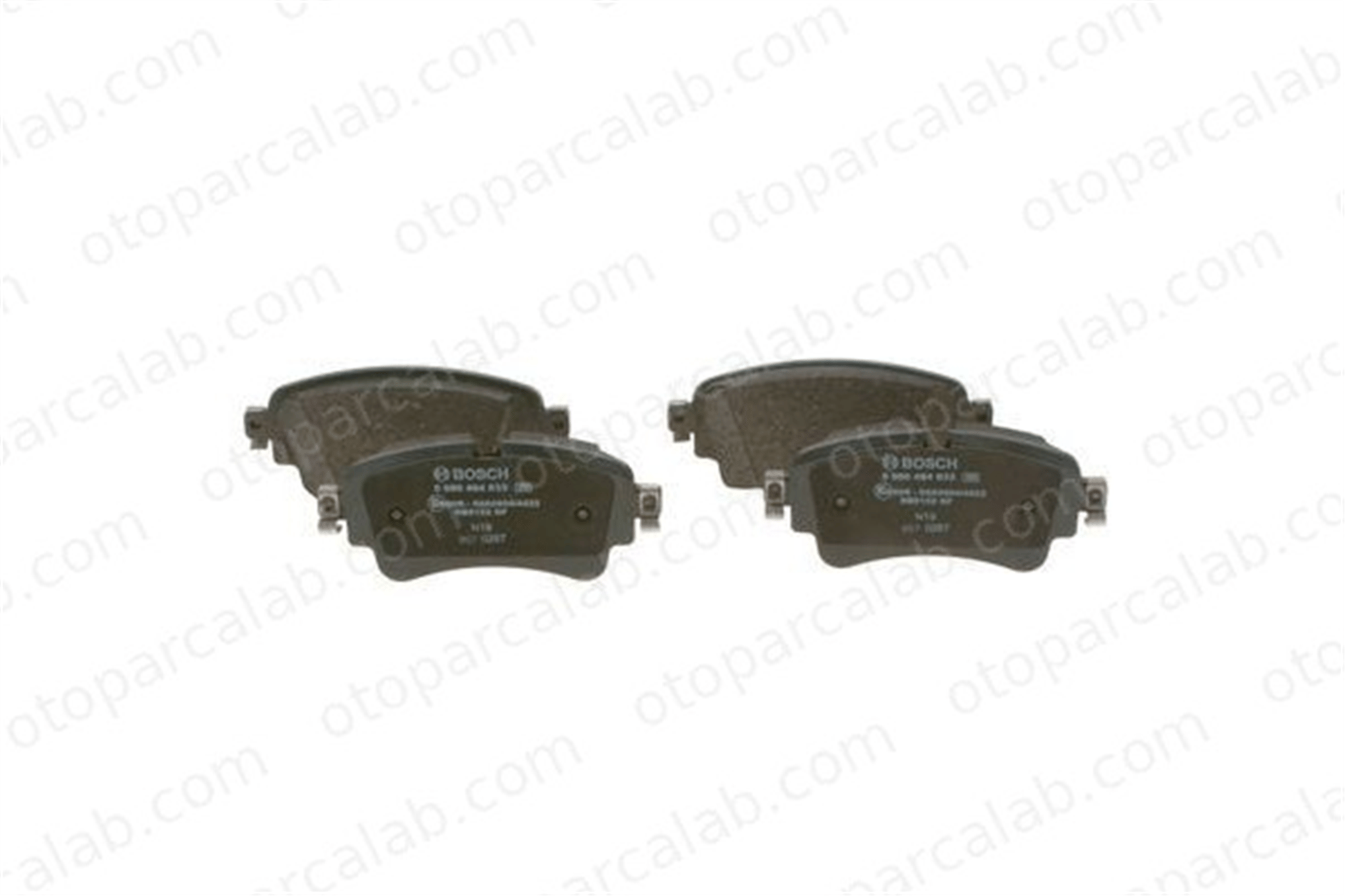 BOSCH 0 986 494 833 Fren Disk Balata Arka AUDI A4 B9 Avant A4 B9 8W0698451H 8W0698451G