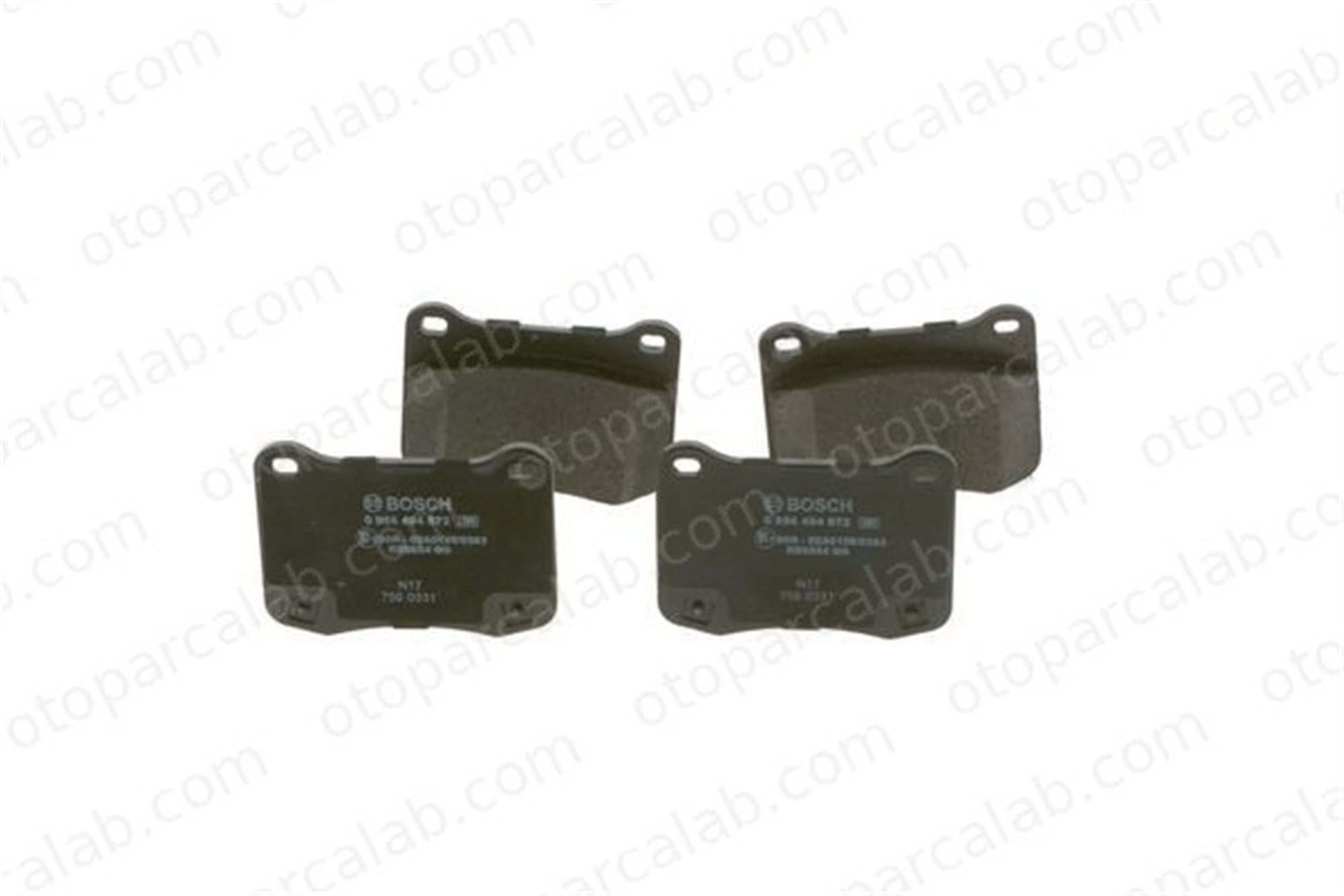 BOSCH 0 986 494 872 Fren Disk Balata Ön LEXUS IS II 44660W031 044660W031