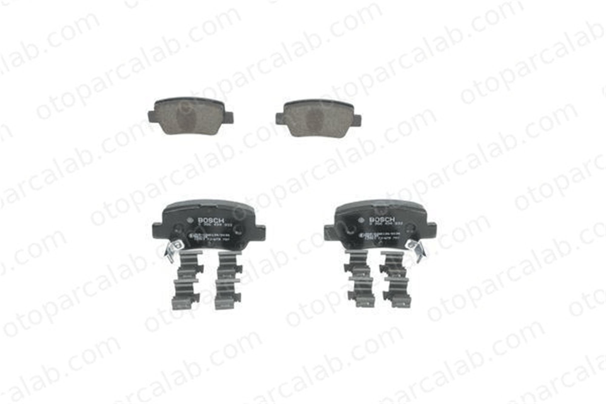 BOSCH 0 986 494 933 Fren Disk Balata Arka TOYOTA AVENSIS Sedan AVENSIS Station wagon 446605040 04466 05040