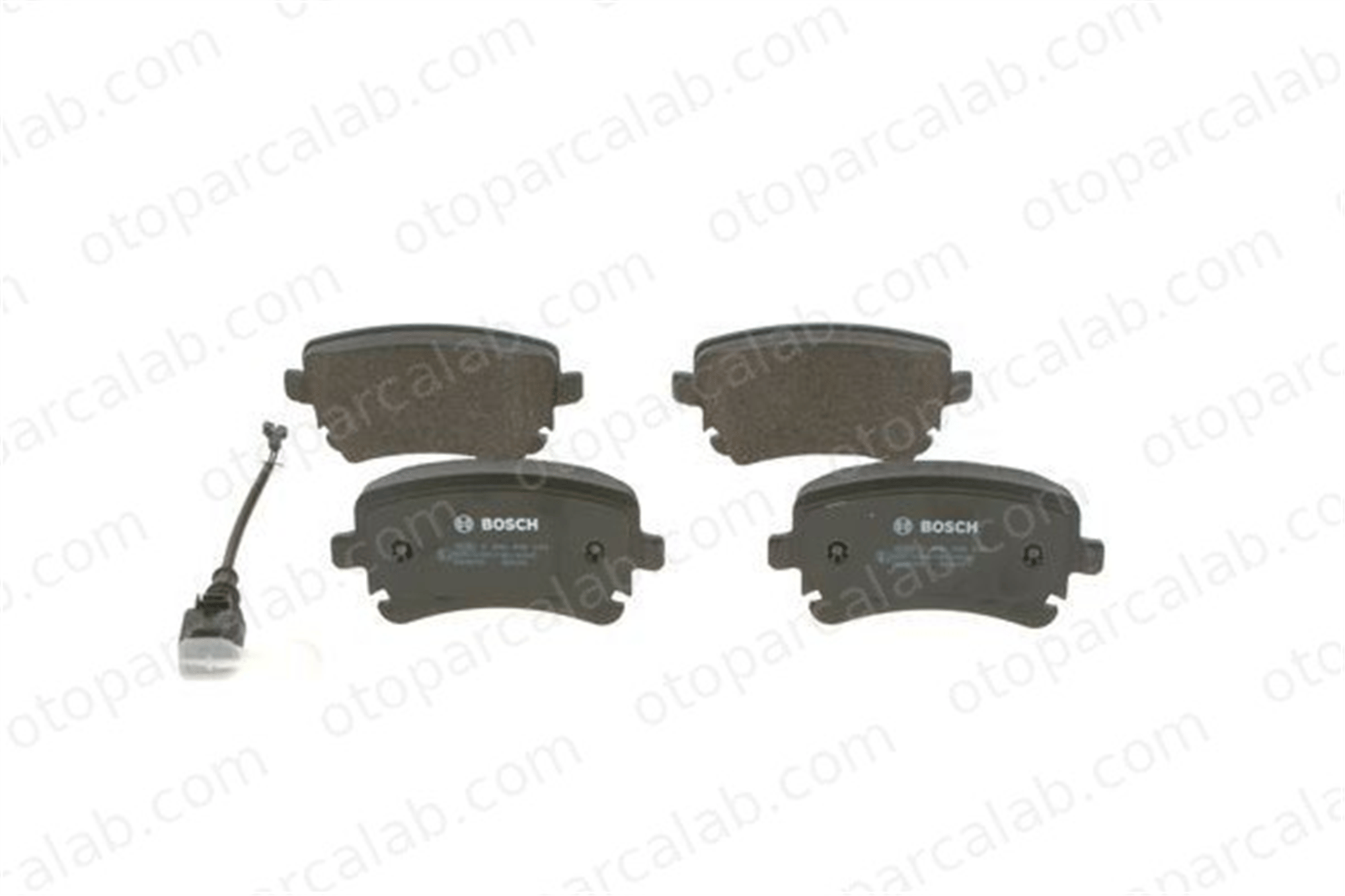 BOSCH 0 986 495 094 Fren Disk Balata Arka VW TRANSPORTER T5 Platform şasi TRANSPORTER T6 / CARAVELLE T6 Minibüs/Otobüs 7E0698451B 7H0698451