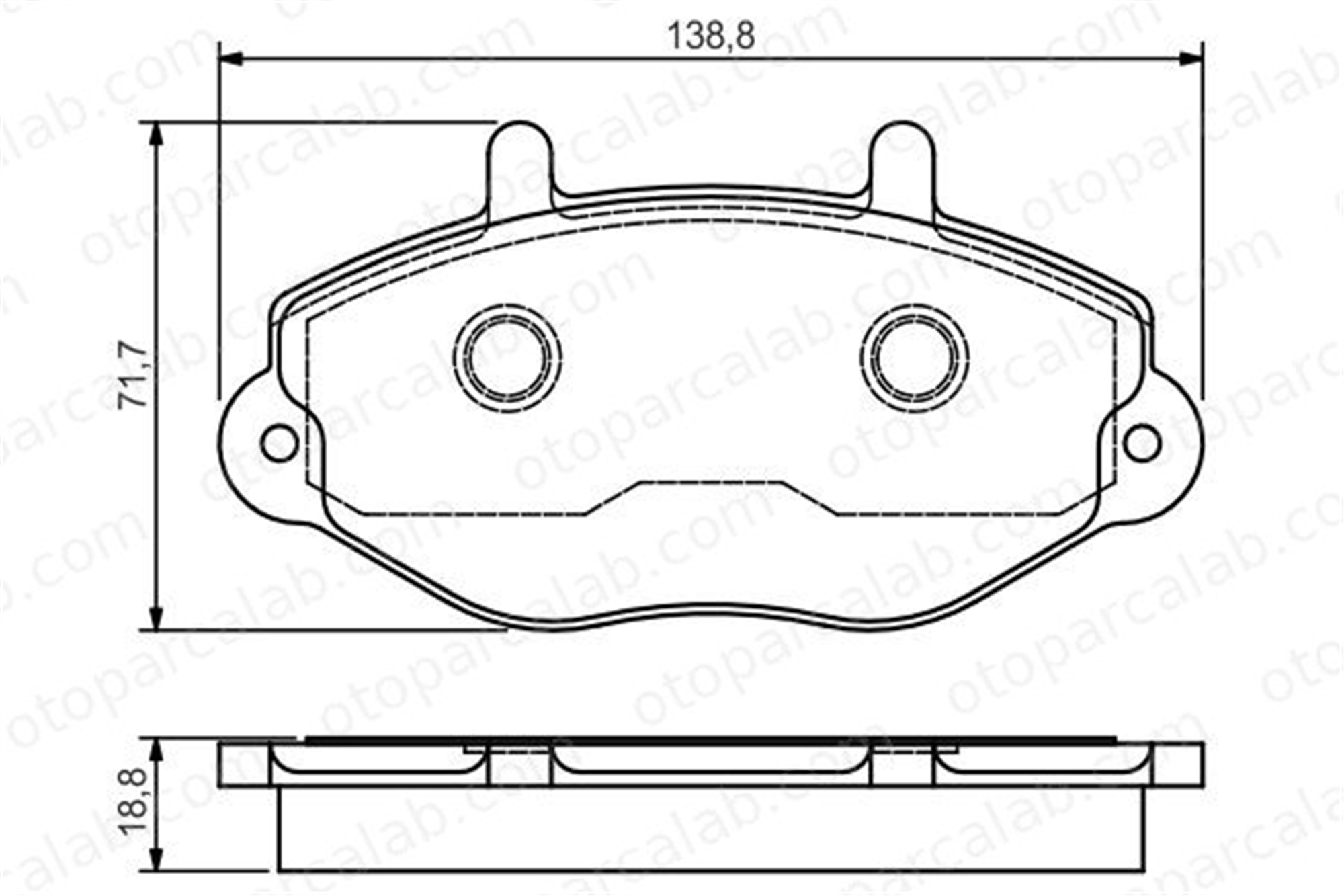 BOSCH 0 986 495 112 Fren Disk Balata Ön FORD TRANSIT Minibüs/Otobüs TRANSIT Panelvan/Van 93VX2K021BB 1301592