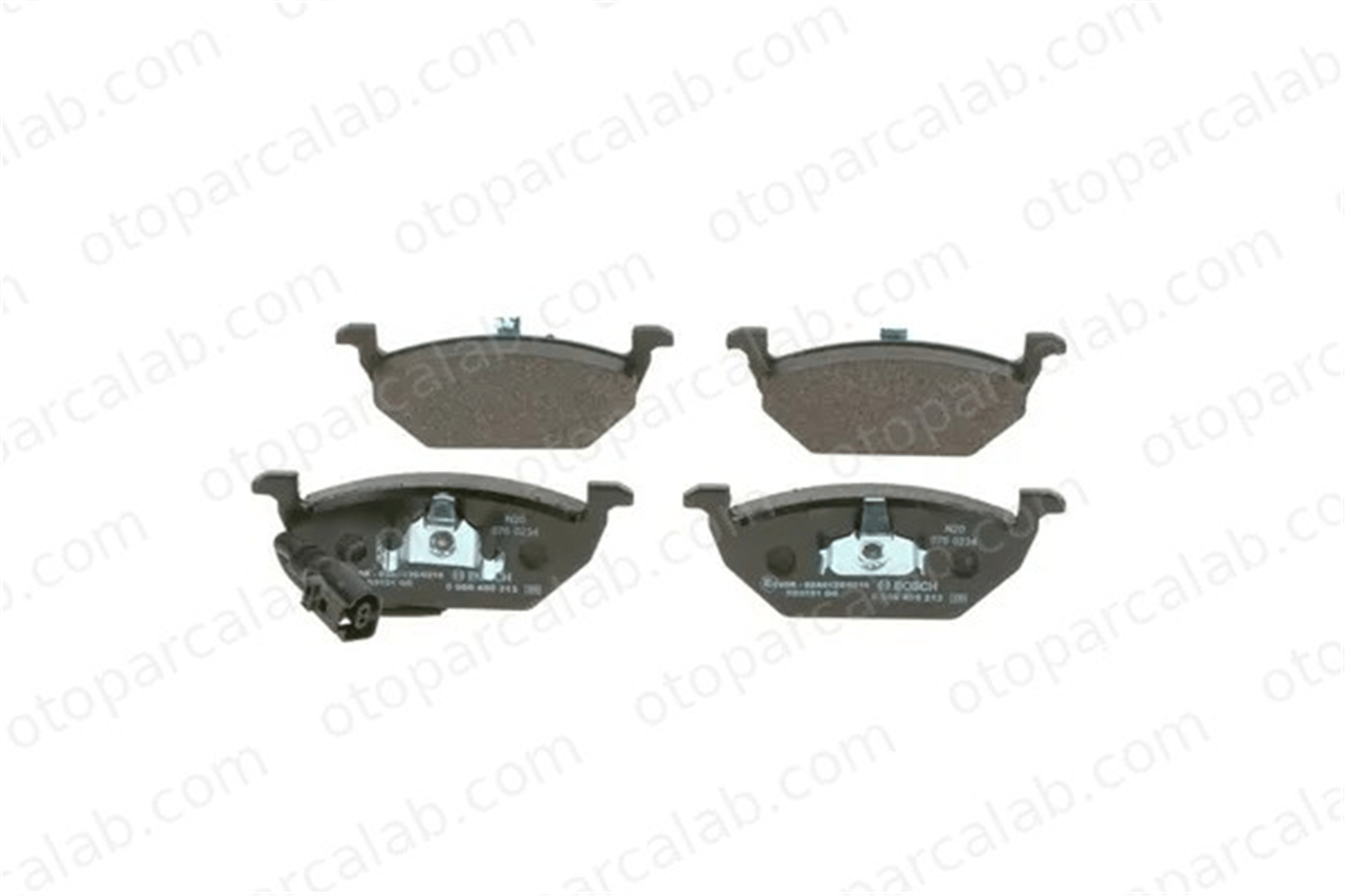 BOSCH 0 986 495 213 Fren Disk Balata Ön SEAT LEON VW BORA I 1J0698151D 1J0698151E