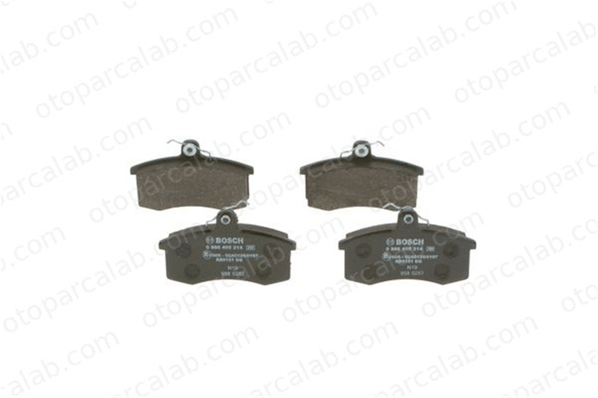 BOSCH 0 986 495 214 Fren Disk Balata Ön LADA SAMARA SAMARA Sedan 21083501089 410805PA0B