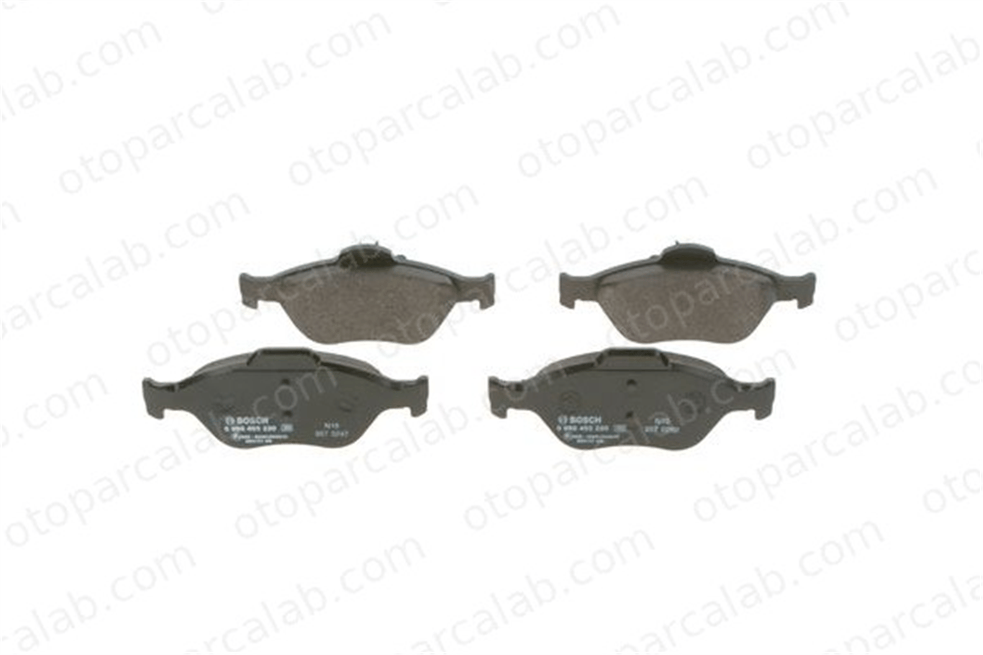 BOSCH 0 986 495 220 Fren Disk Balata Ön FORD FIESTA V FIESTA IV MEYS6J2K021DF T2K021