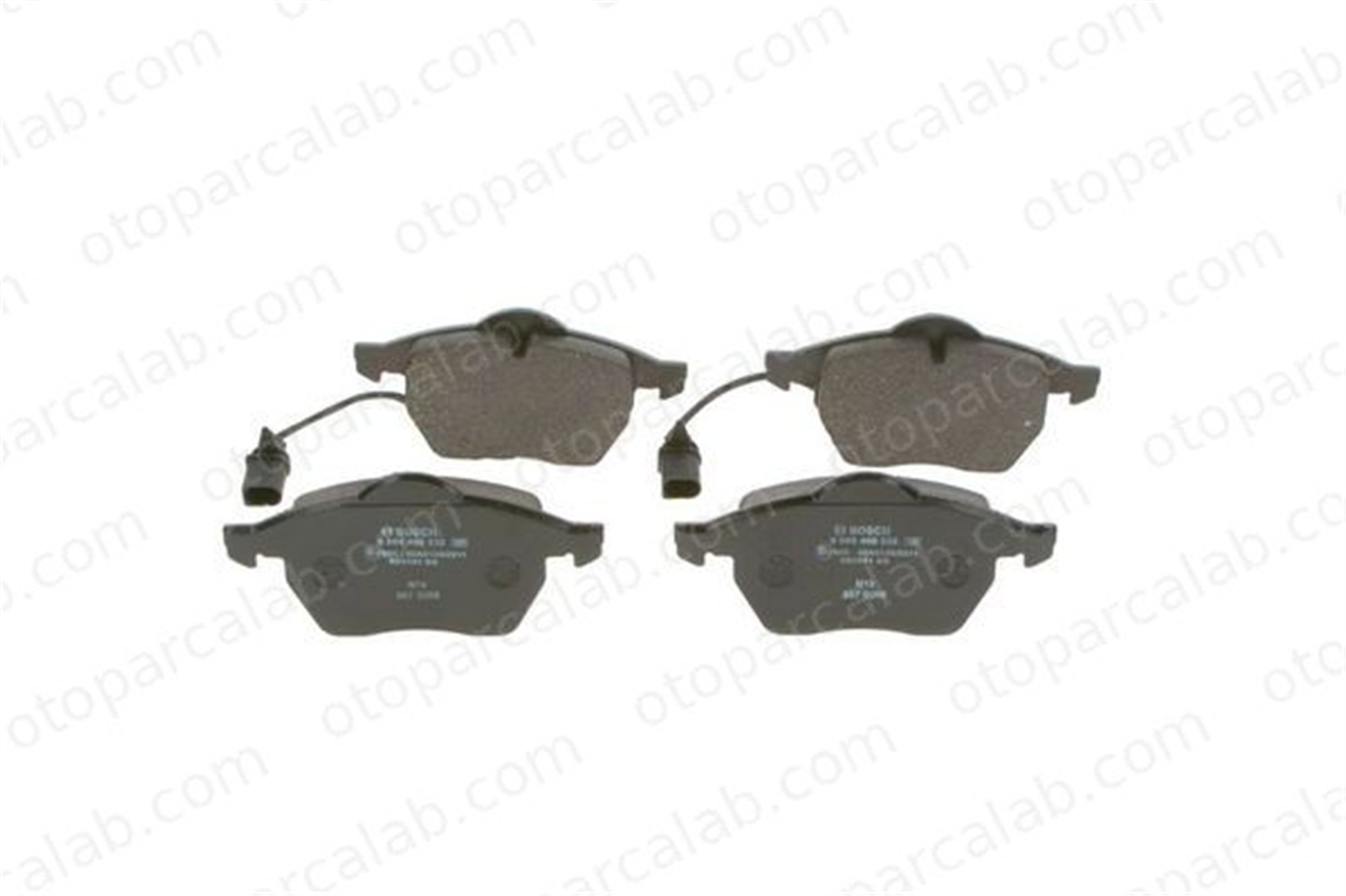 BOSCH 0 986 495 232 Fren Disk Balata Ön AUDI A6 C5 Avant A6 C5 1001095 4B0698151A