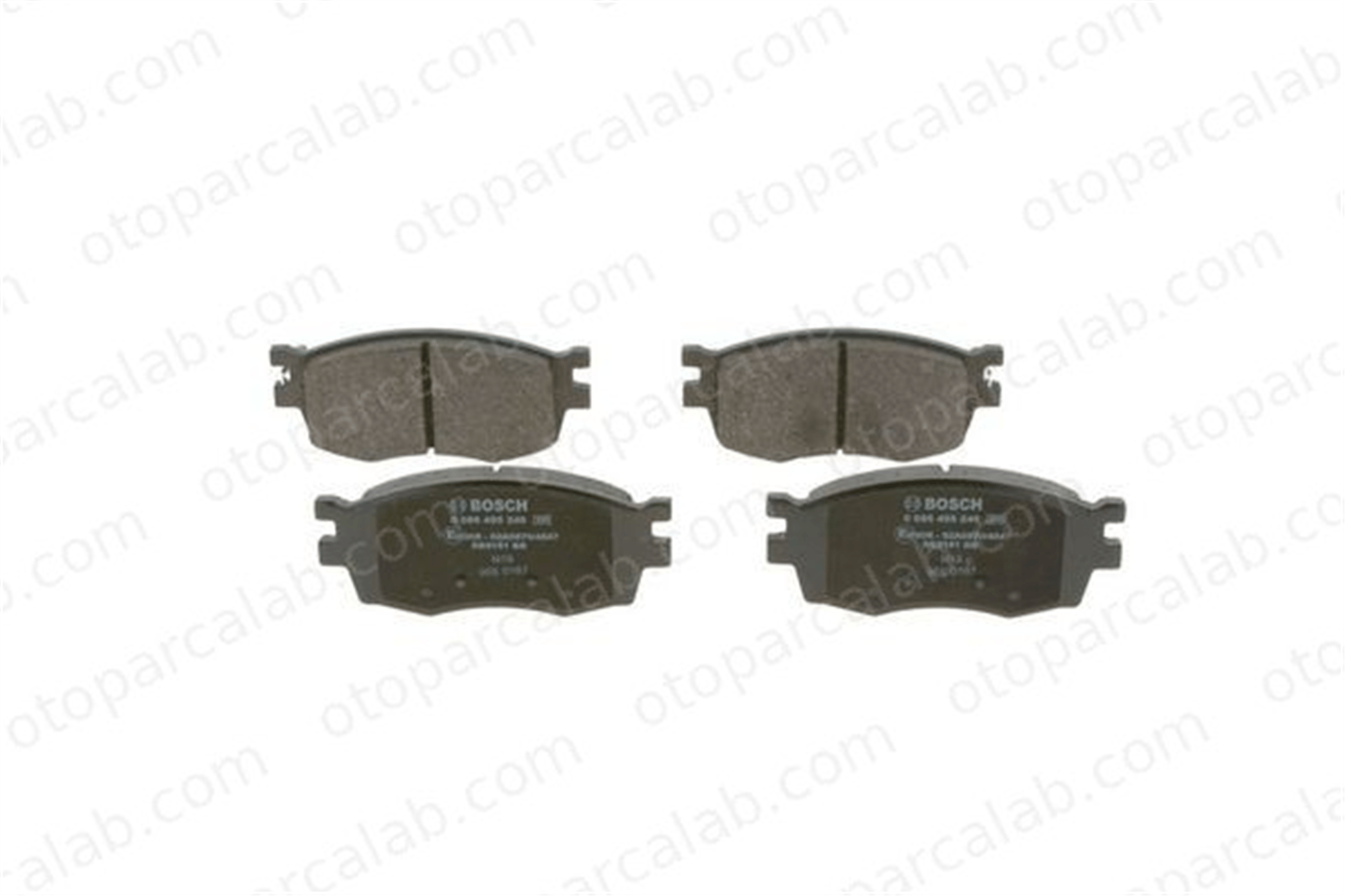 BOSCH 0 986 495 240 Fren Disk Balata Ön HYUNDAI i20 I KIA RIO II 986495240 0 986 495 240