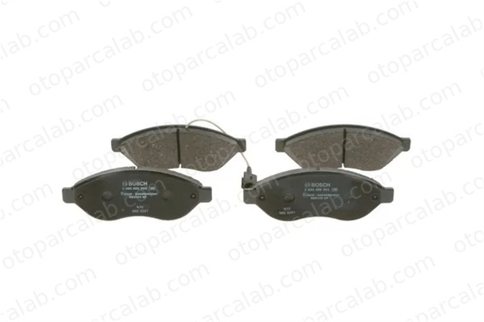 BOSCH 0 986 495 293 Fren Disk Balata Ön FIAT DUCATO Platform şasi DUCATO Panelvan/Van 71770032 425356