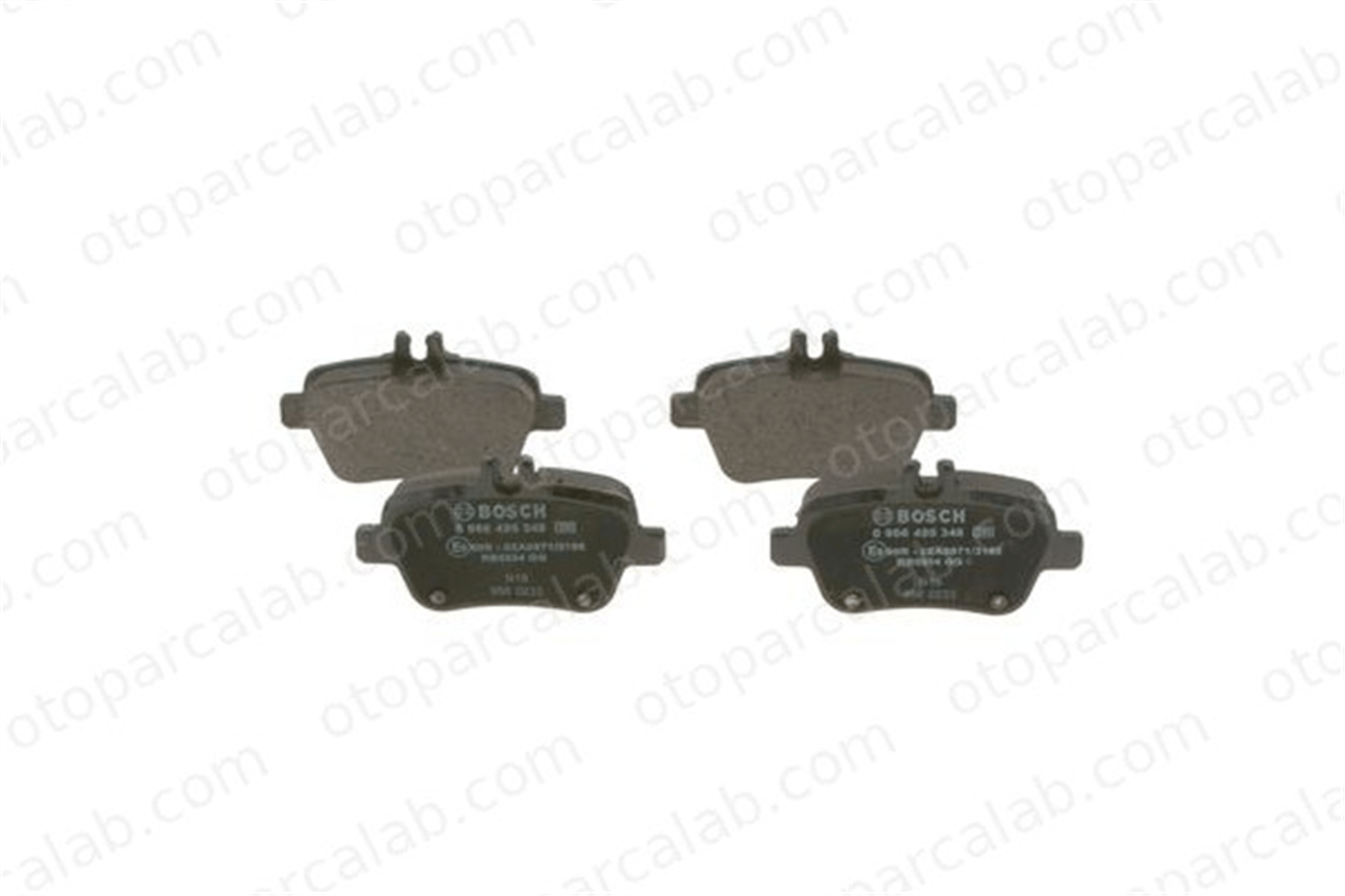 BOSCH 0 986 495 348 Fren Disk Balata Arka MERCEDES-BENZ CLA Coupe CLA Shooting Brake A0074209520 64202320