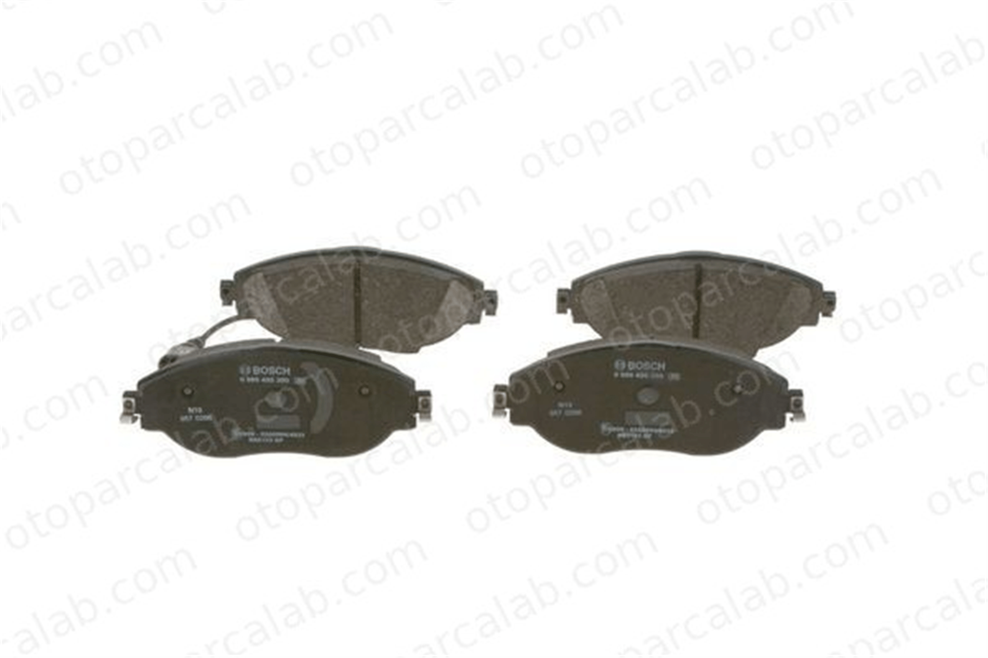 BOSCH 0 986 495 350 Fren Disk Balata Ön SEAT ALHAMBRA VW SHARAN 3C0698151G 7N0698151C