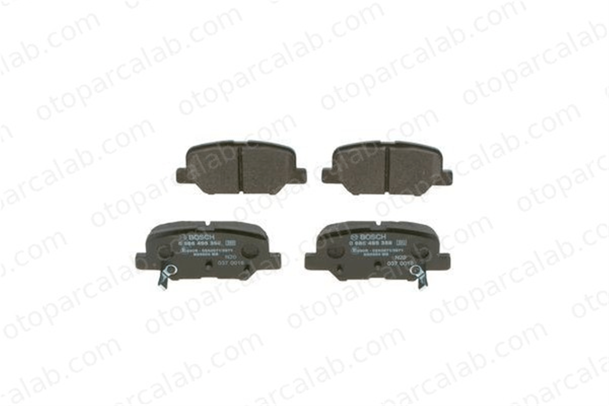 BOSCH 0 986 495 358 Fren Disk Balata Arka MITSUBISHI ASX MAZDA 6 Station wagon 1609899680 4605A998