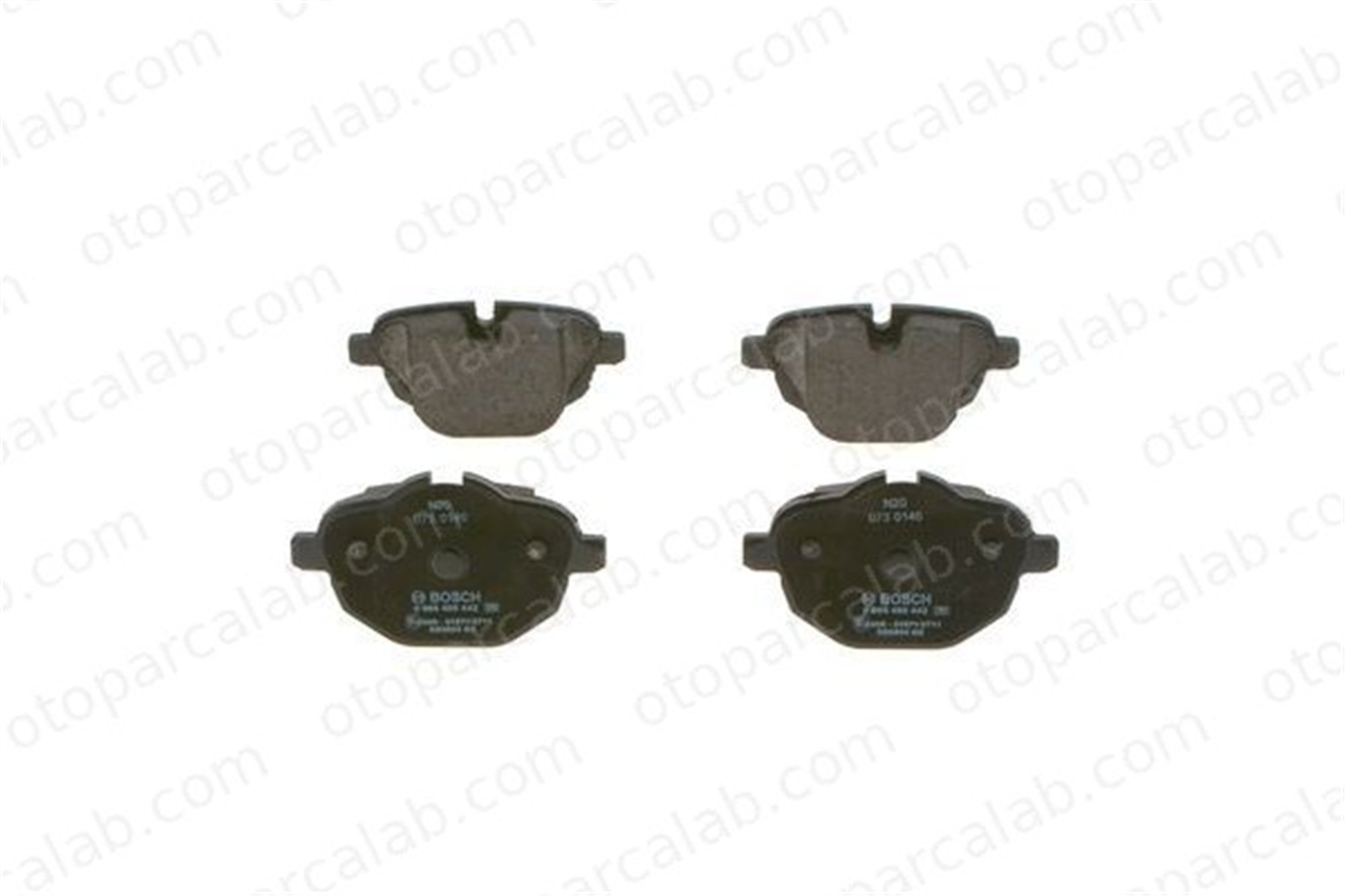 BOSCH 0 986 495 442 Fren Disk Balata Arka BMW 5 5 Touring 34216885451 34216796741