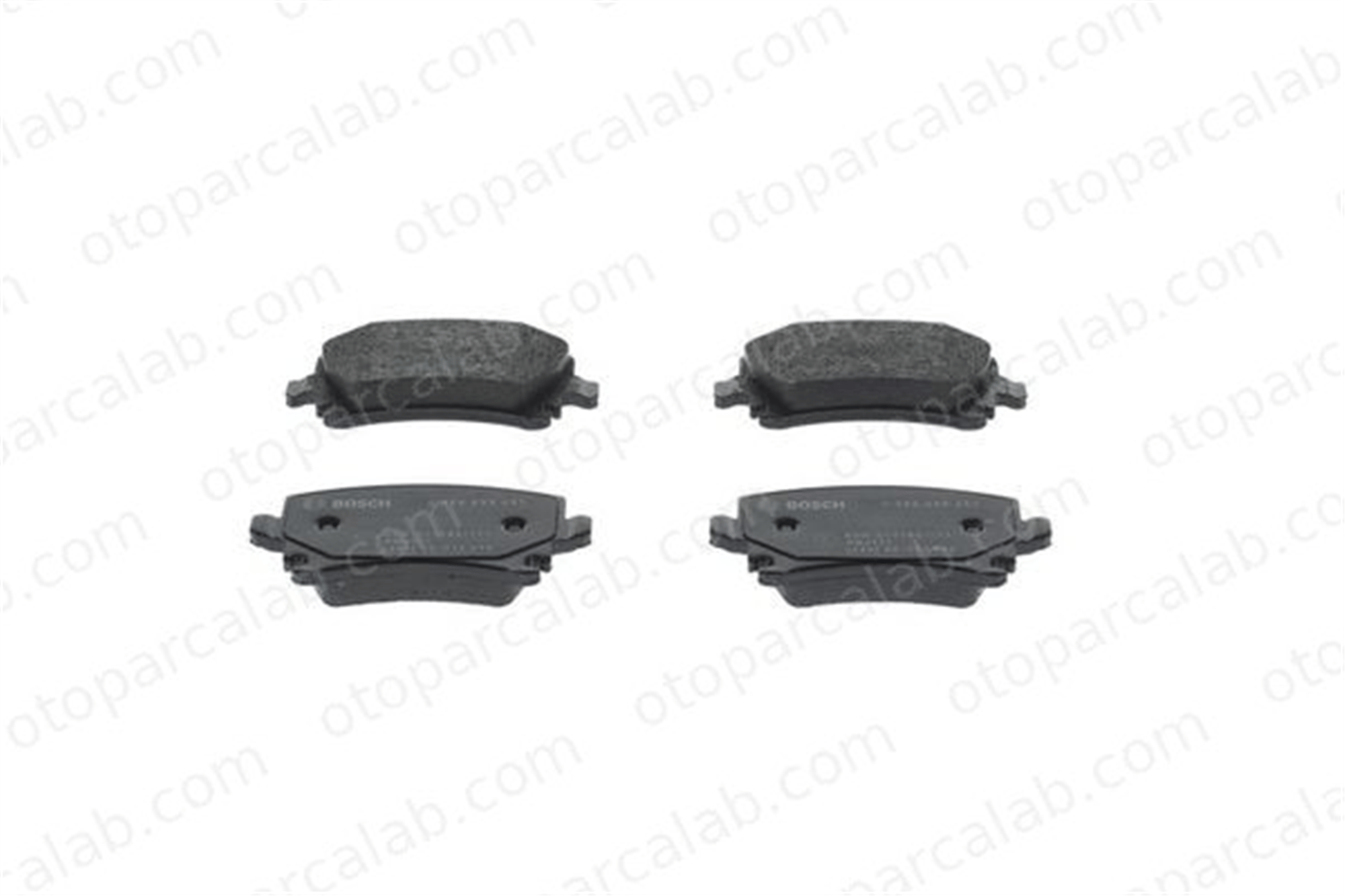 BOSCH 0 986 495 453 Fren Disk Balata Arka AUDI A6 C6 Avant A6 C6 1K0698451F 1K0698451B
