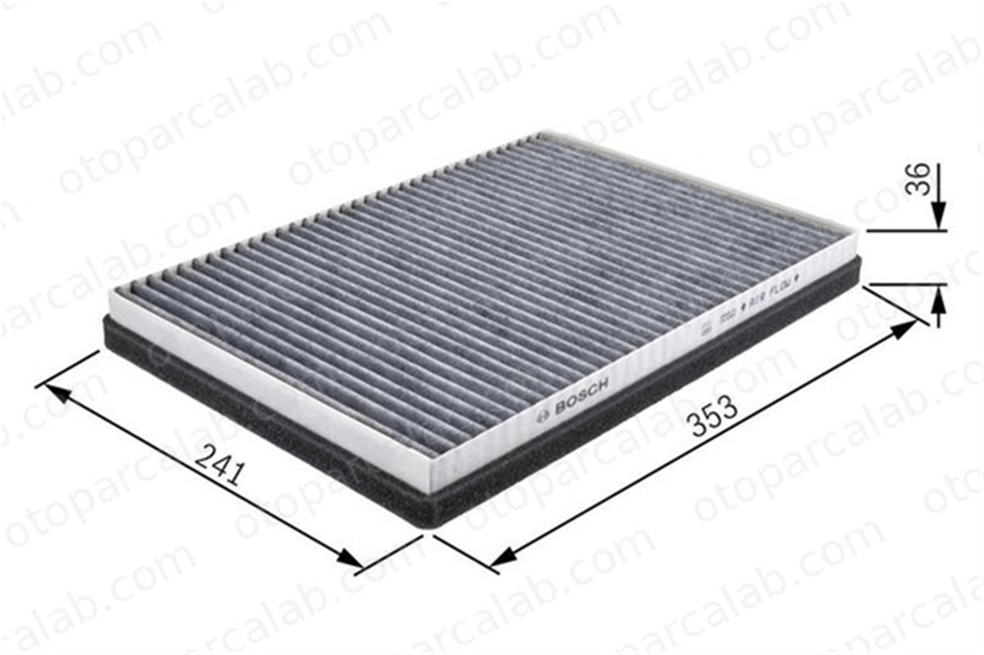 BOSCH 1 457 434 000 Yakıt Filtresi SCANIA R II P II 8007101239009 3005810