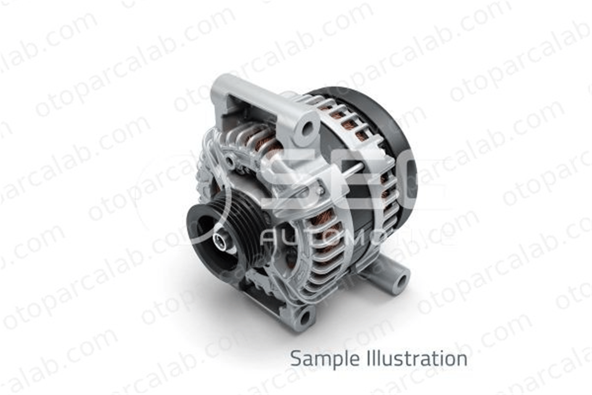 BOSCH 1 986 A00 458 Alternatör TOYOTA HILUX VIII Pick-up 270600C150 1986A00458
