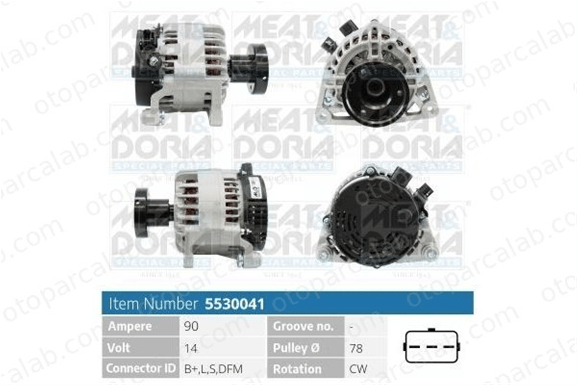 BOSCH 1 986 A01 348 Alternatör FORD FOCUS I FOCUS I Sedan 98AB10300JE 1079312