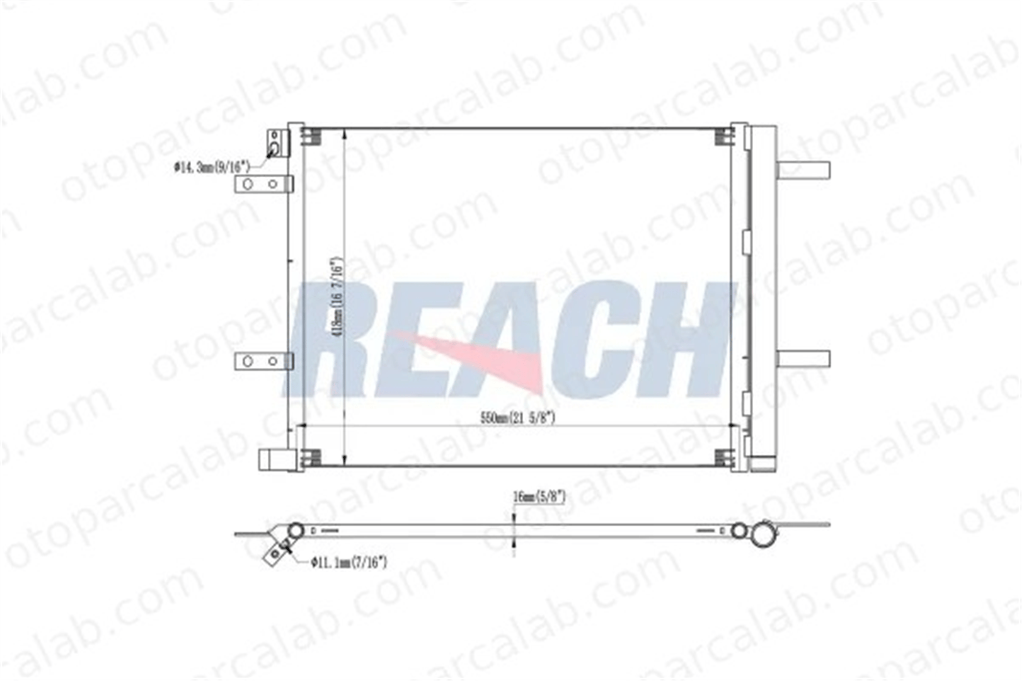 BOSCH 1 986 AD2 390 Klima Radyatörü PEUGEOT 5008 II CITROËN C4 PICASSO II 9827450180 9815871080