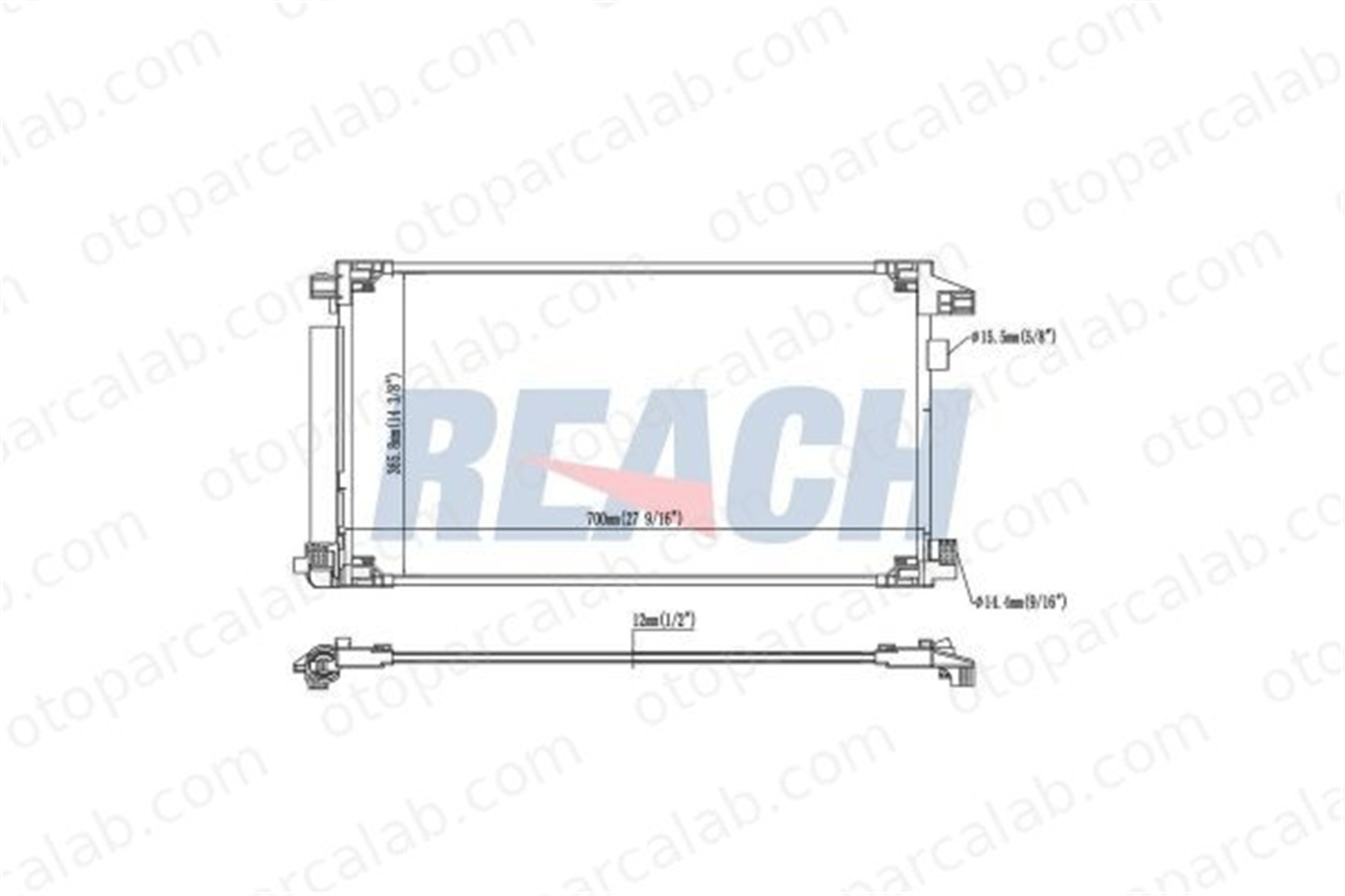 BOSCH 1 986 AD2 394 Klima Radyatörü TOYOTA PRIUS 8846010320 88460F4040