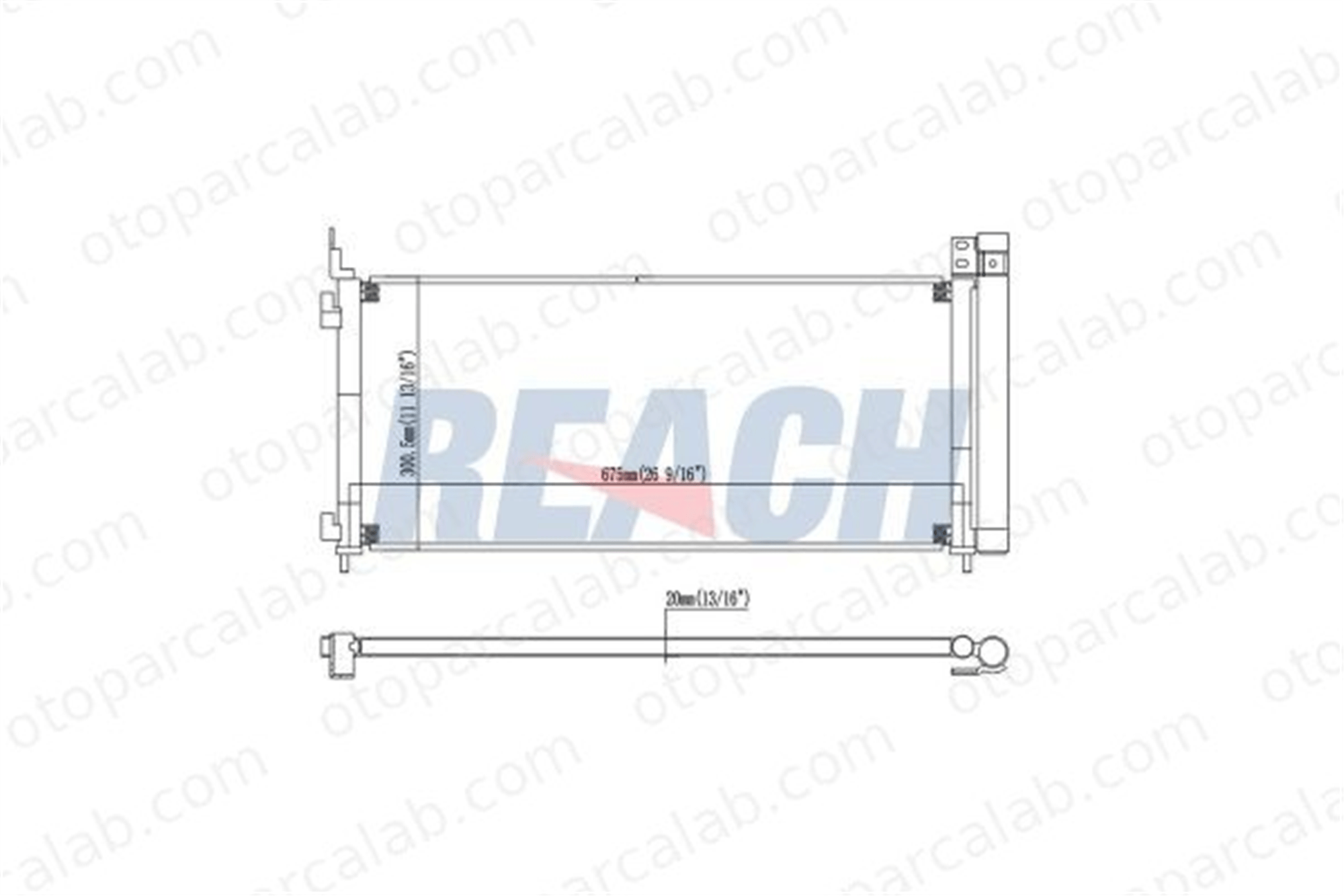 BOSCH 1 986 AD2 480 Klima Radyatörü LEXUS NX 8846078030
