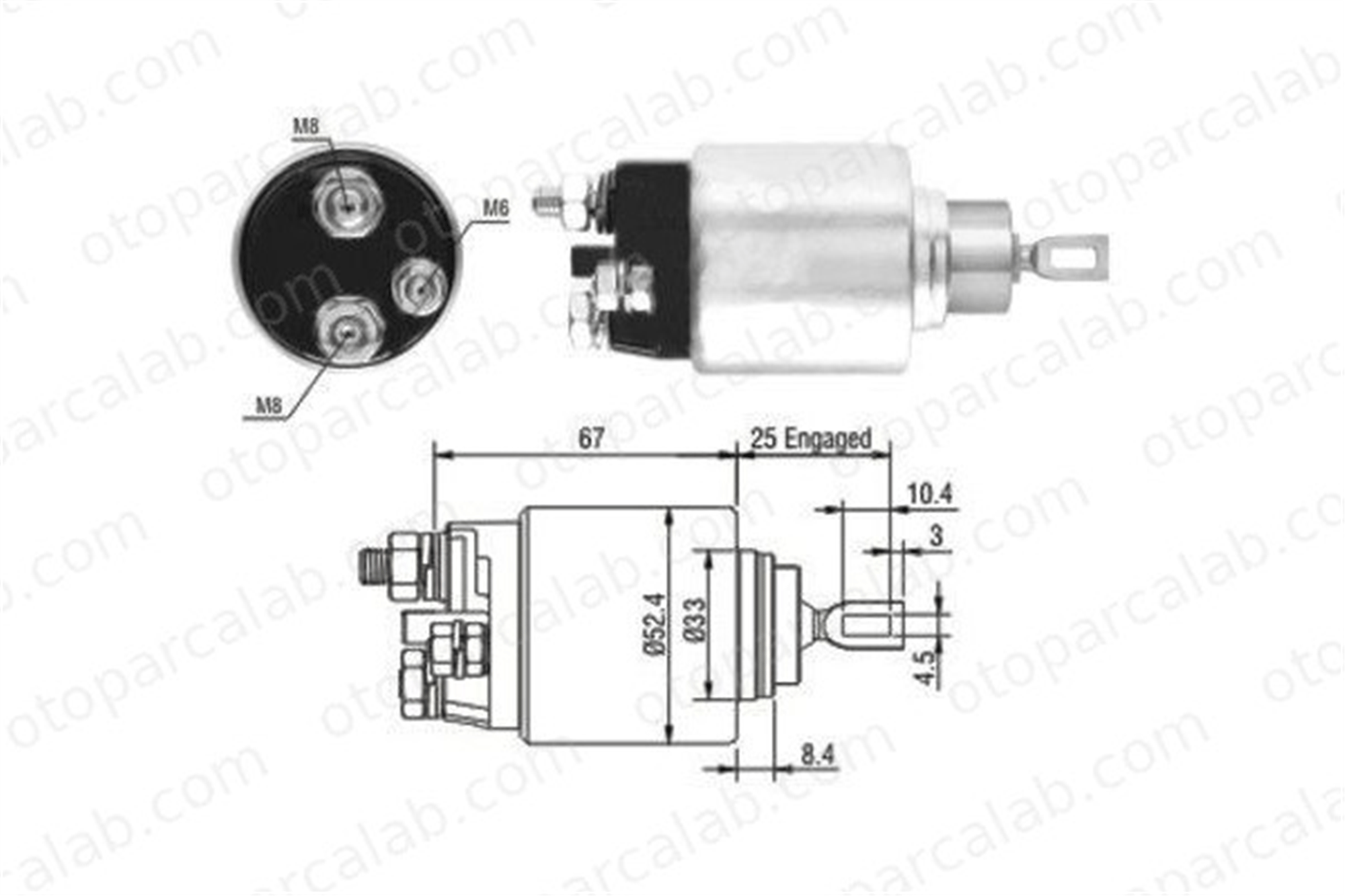 BOSCH 1 986 SE1 686 Marş Otomatiği FORD TRANSIT Panelvan/Van TRANSIT Minibüs/Otobüs 77364101