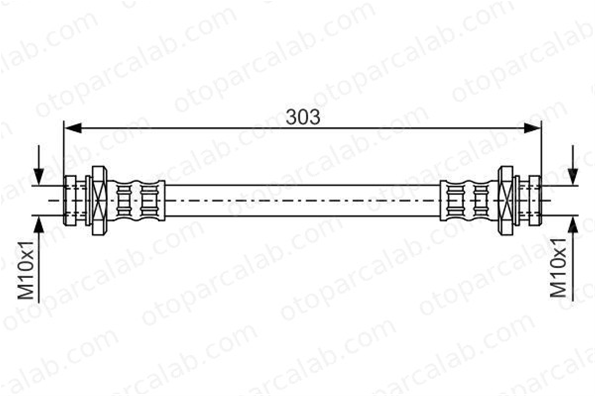 BOSCH 1 987 476 436 Fren Hortumu Arka Sağ veya Sol SUZUKI IGNIS II WAGON R+ Hatchback 1987476436 5157083E00