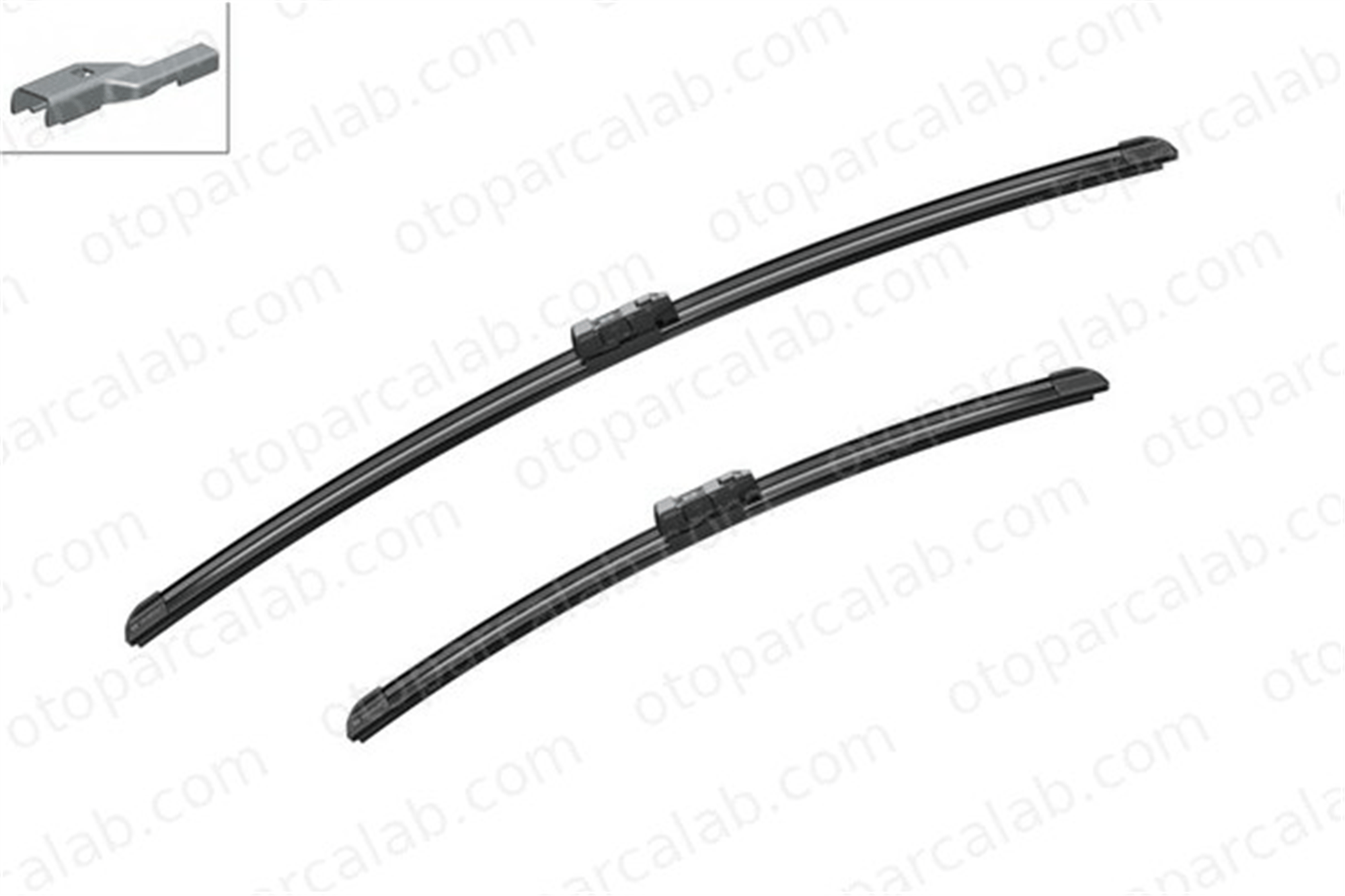 BOSCH 3 397 007 309 Silecek Süpürgesi Ön 650/475 mm - 26/19 inç BMW 5 5 Touring 7S71S17528AA 61612447932