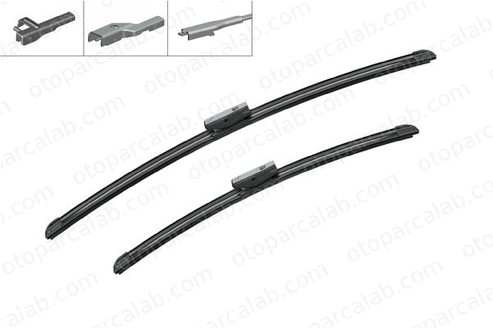 BOSCH 3 397 007 462 Silecek Süpürgesi Ön 600/475 mm - 24/19 inç BMW 3 3 Touring A1768202800 1768202800