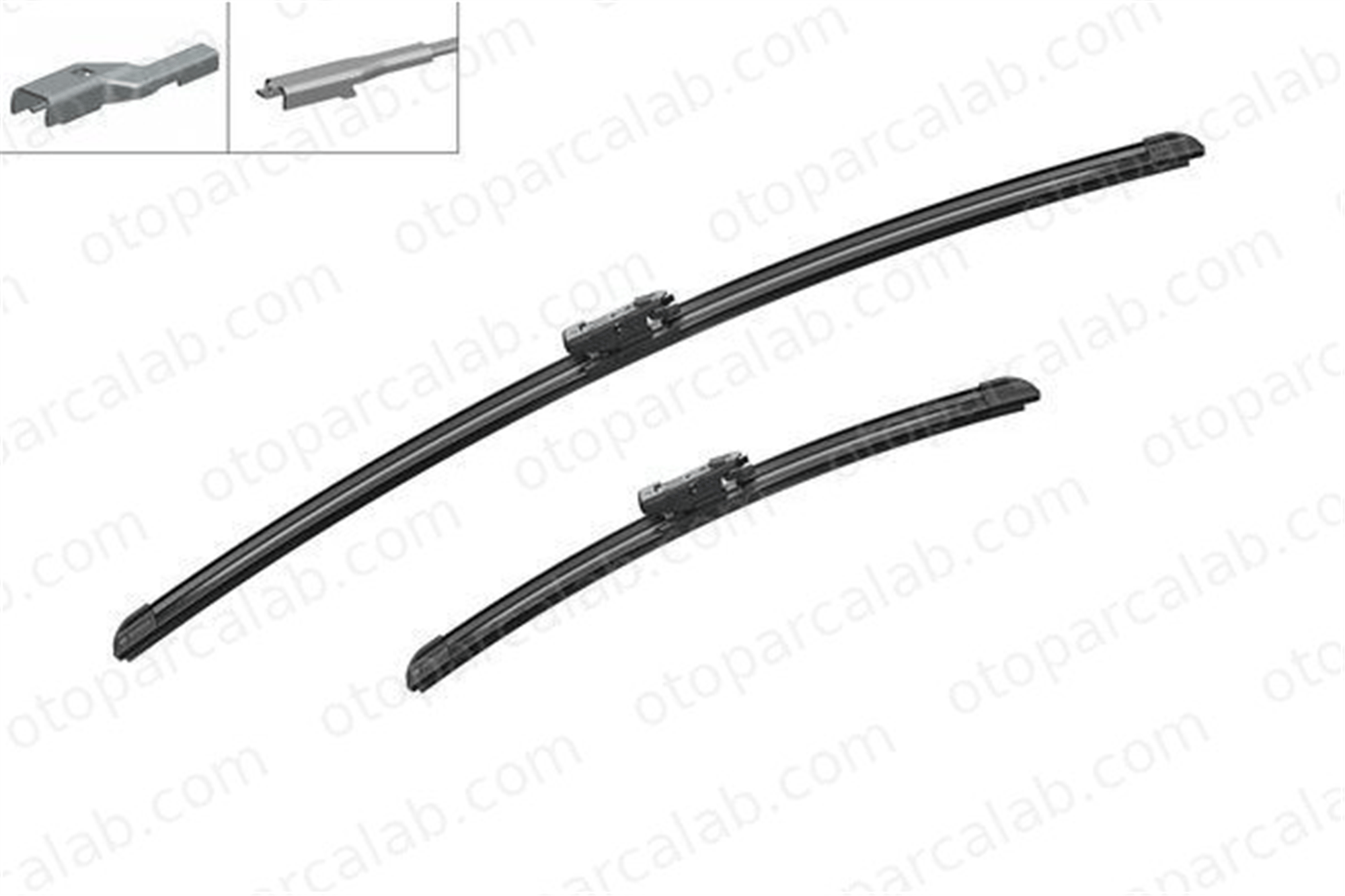 BOSCH 3 397 007 466 Silecek Süpürgesi Ön 650/380 mm - 26/15 inç ALFA ROMEO MITO OPEL CORSA D 517014250 51701424