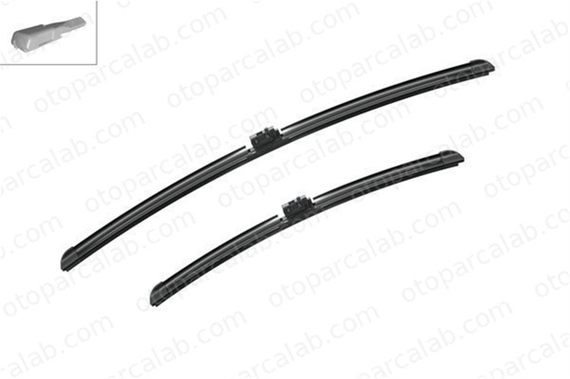 BOSCH 3 397 014 206 Silecek Süpürgesi Ön 650/475 mm - 26/19 inç MERCEDES-BENZ B-SERISI Sports Tourer GLA A2468202700 2468202700