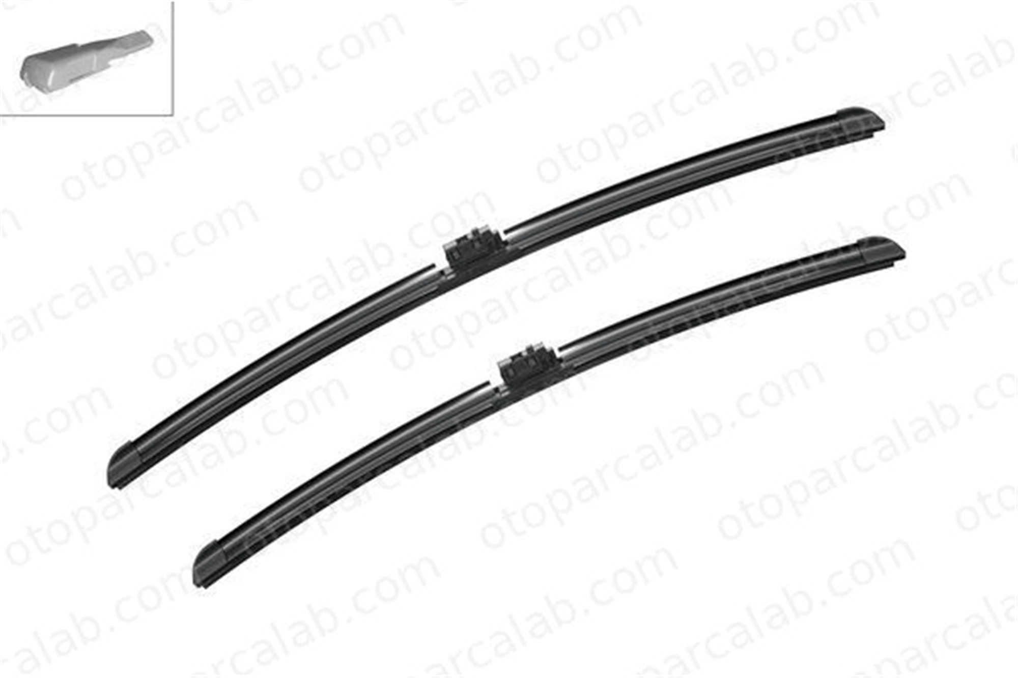 BOSCH 3 397 014 242 Silecek Süpürgesi Ön 600/550 mm - 24/22 inç MERCEDES-BENZ E-SERISI E-SERISI T-Model A2138205701 A2478200502