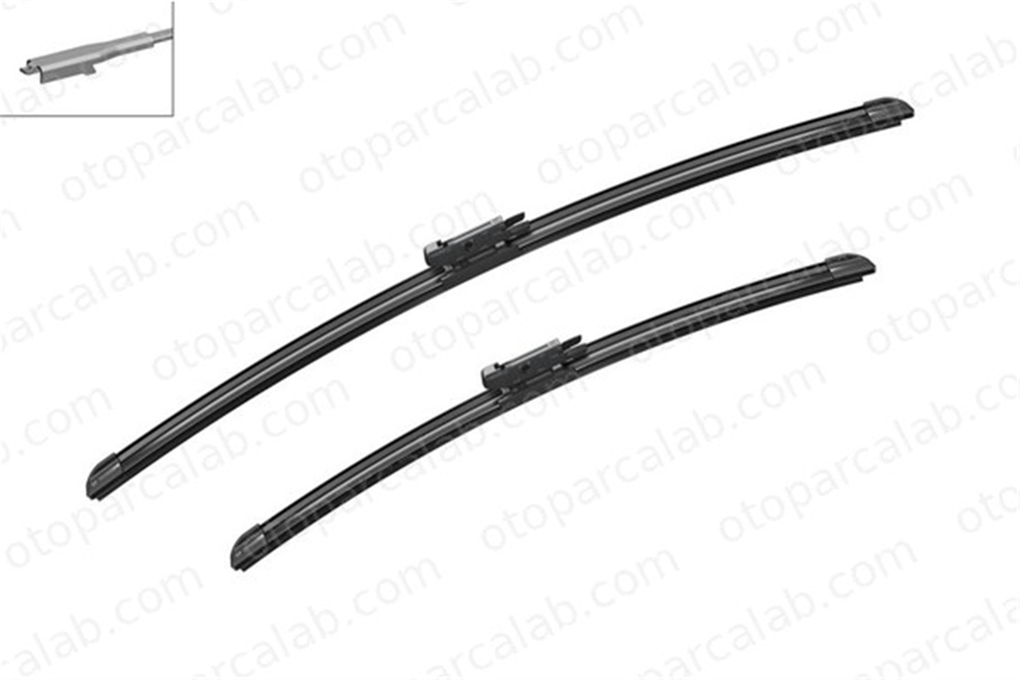 BOSCH 3 397 014 774 Silecek Süpürgesi Ön 600/475 mm - 24/19 inç BMW 3 3 Touring