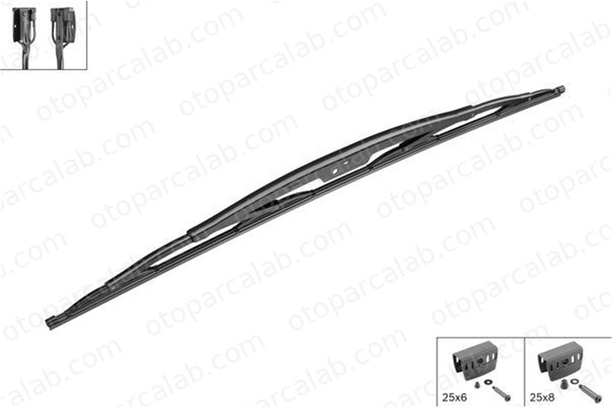 BOSCH 3 397 015 000 Silecek Süpürgesi Ön 900 mm - 35 inç MAN LION´S CITY MERCEDES-BENZ CITARO 2 81264400033 18200745