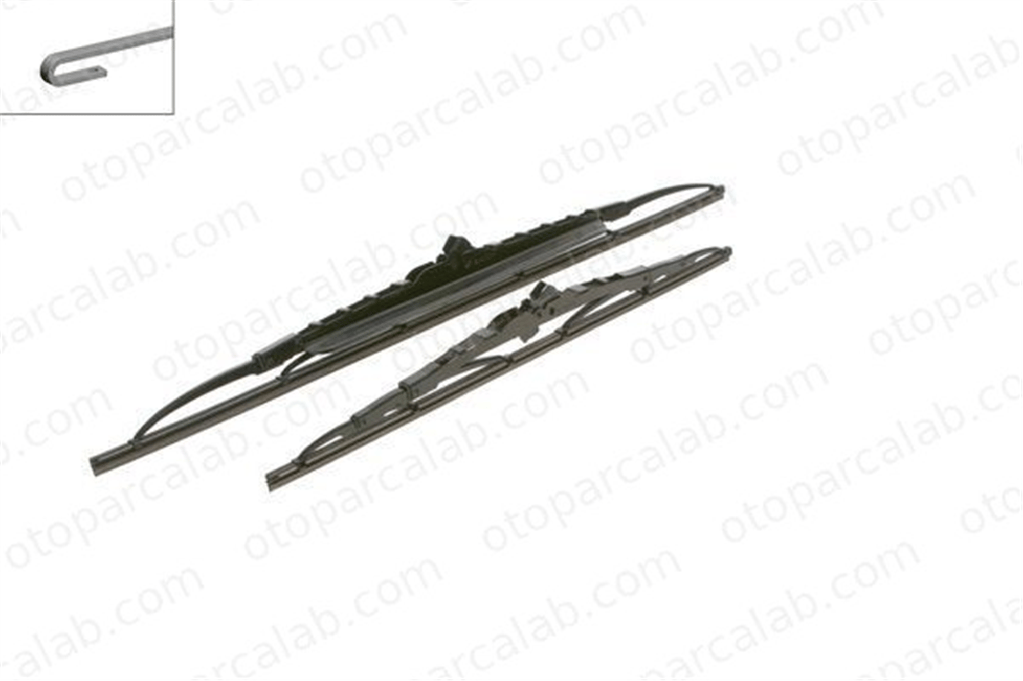 BOSCH 3 397 118 427 Silecek Süpürgesi Ön 550/400 mm - 22/16 inç ALFA ROMEO 147 FORD FIESTA V 9835007000 2S6J17528AC