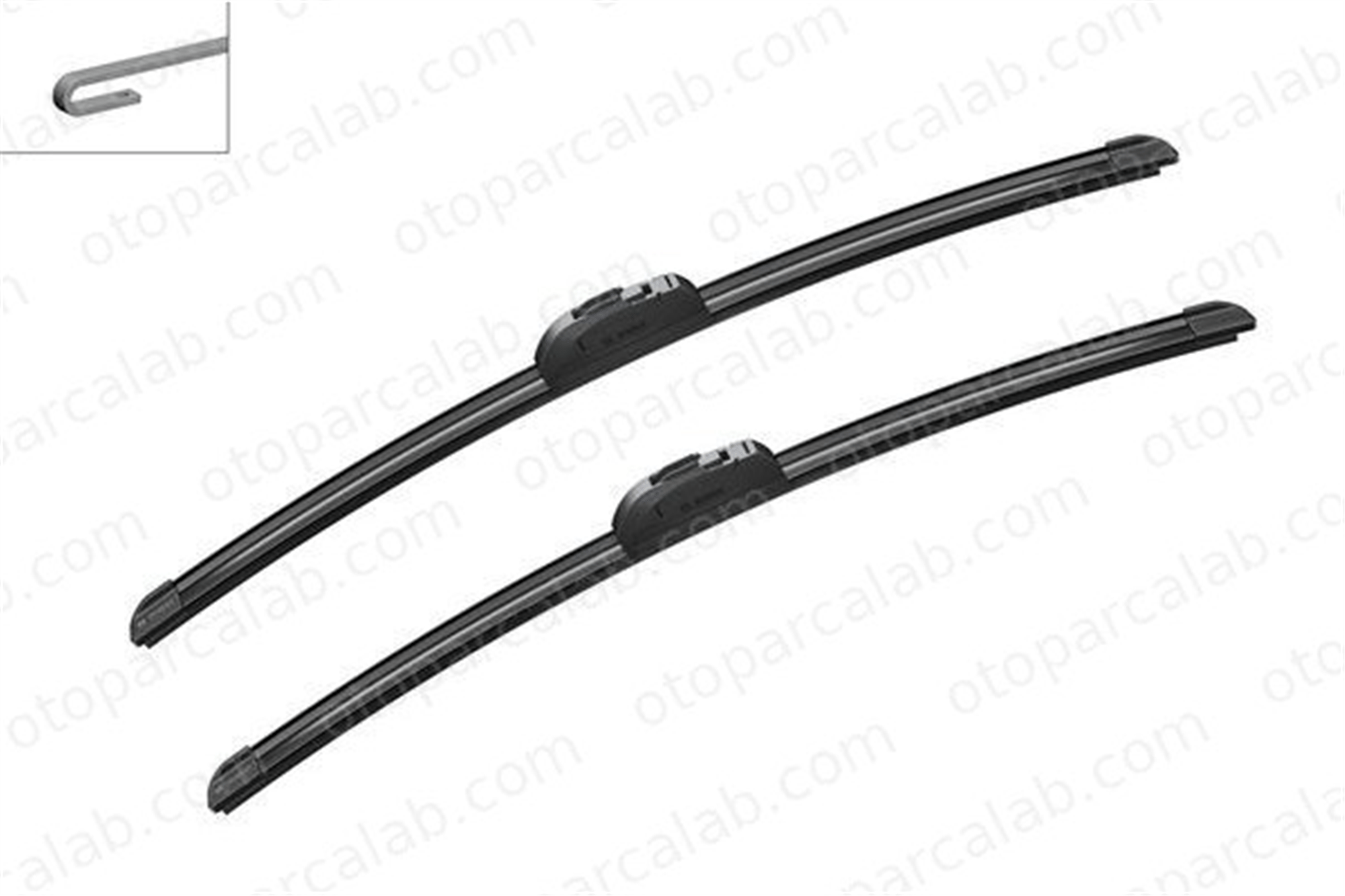 BOSCH 3 397 118 903 Silecek Süpürgesi Ön 530/530 mm - 21/21 inç VOLVO S70 AUDI A4 B5 3B0998002B 9976289019A